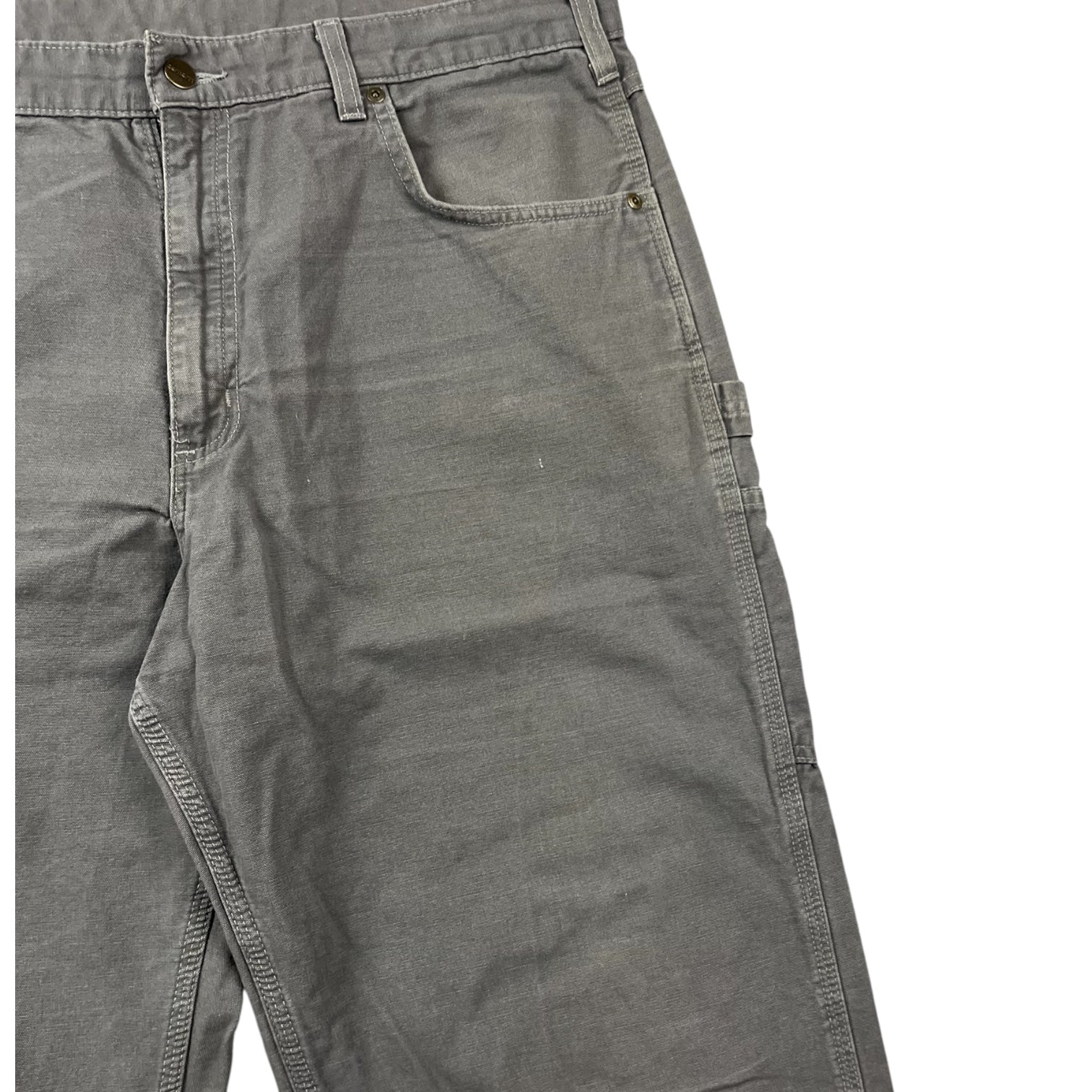 Vintage Carhartt Dungaree Pants Grey