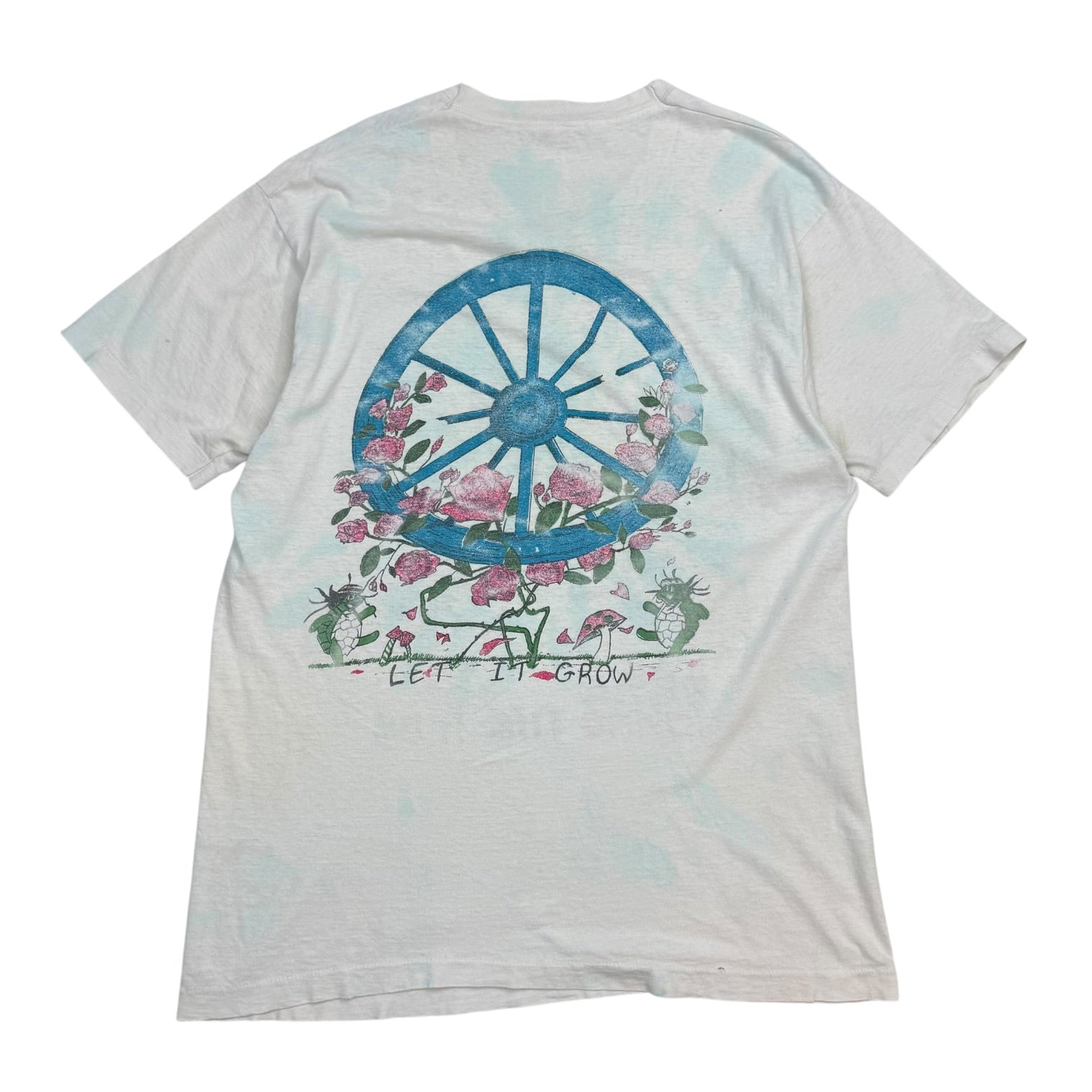 1991 Grateful Dead At Least We’re Enjoying The Ride Tour T-Shirt White