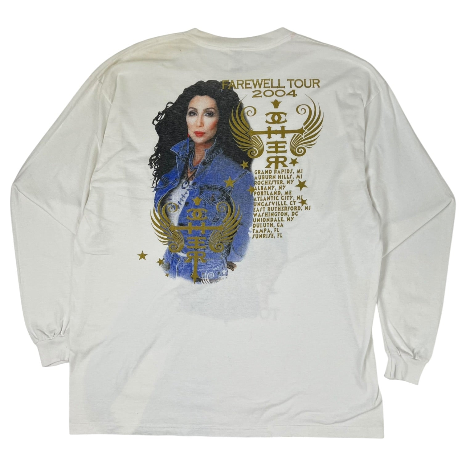 Vintage Cher “Farewell Tour 2004” T-Shirt Black