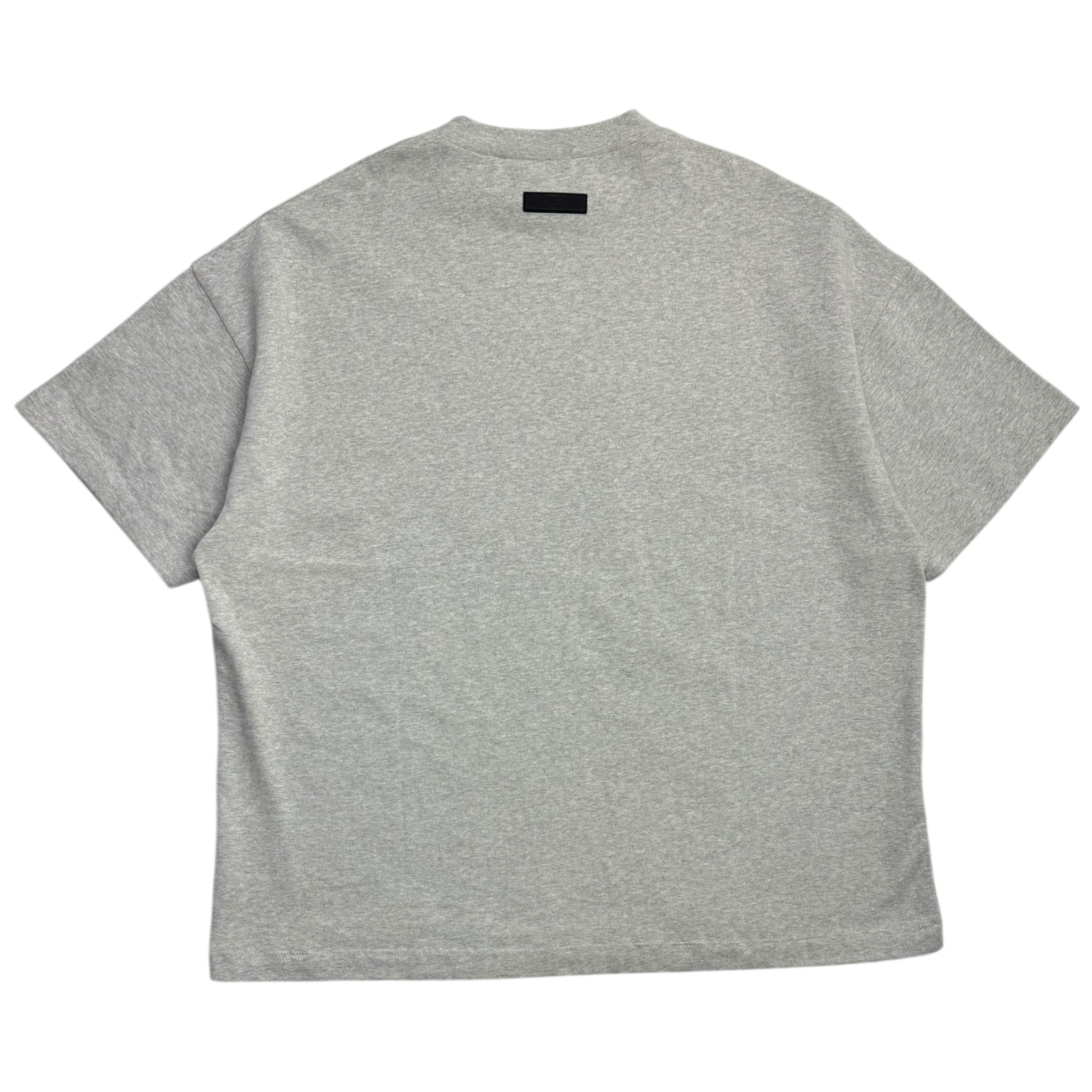 Fear of God Essentials Heavy Jersey Crewneck Tee Light Heather Grey