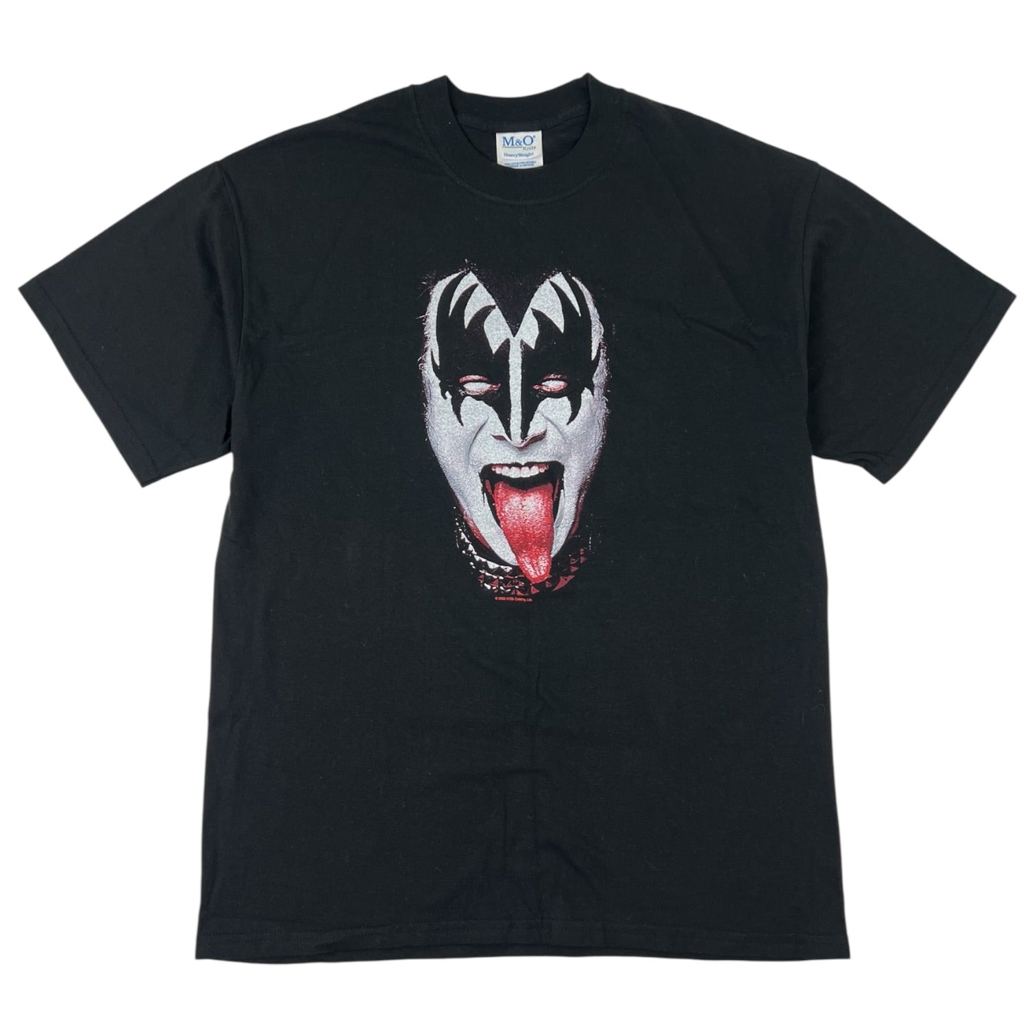 Vintage 2002 Kiss Gene Simmons Face T-Shirt Black