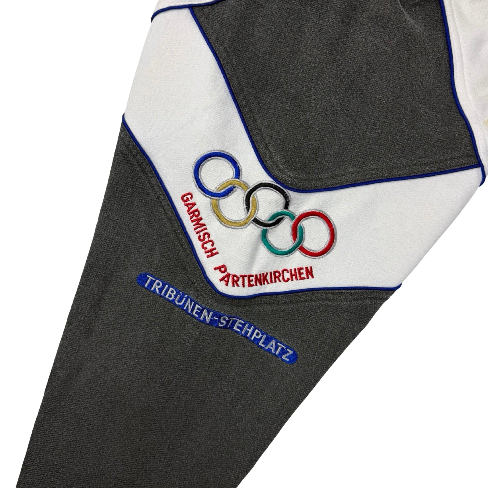 Vintage Adidas Garmisch Olympics Sweatshirt White/Grey