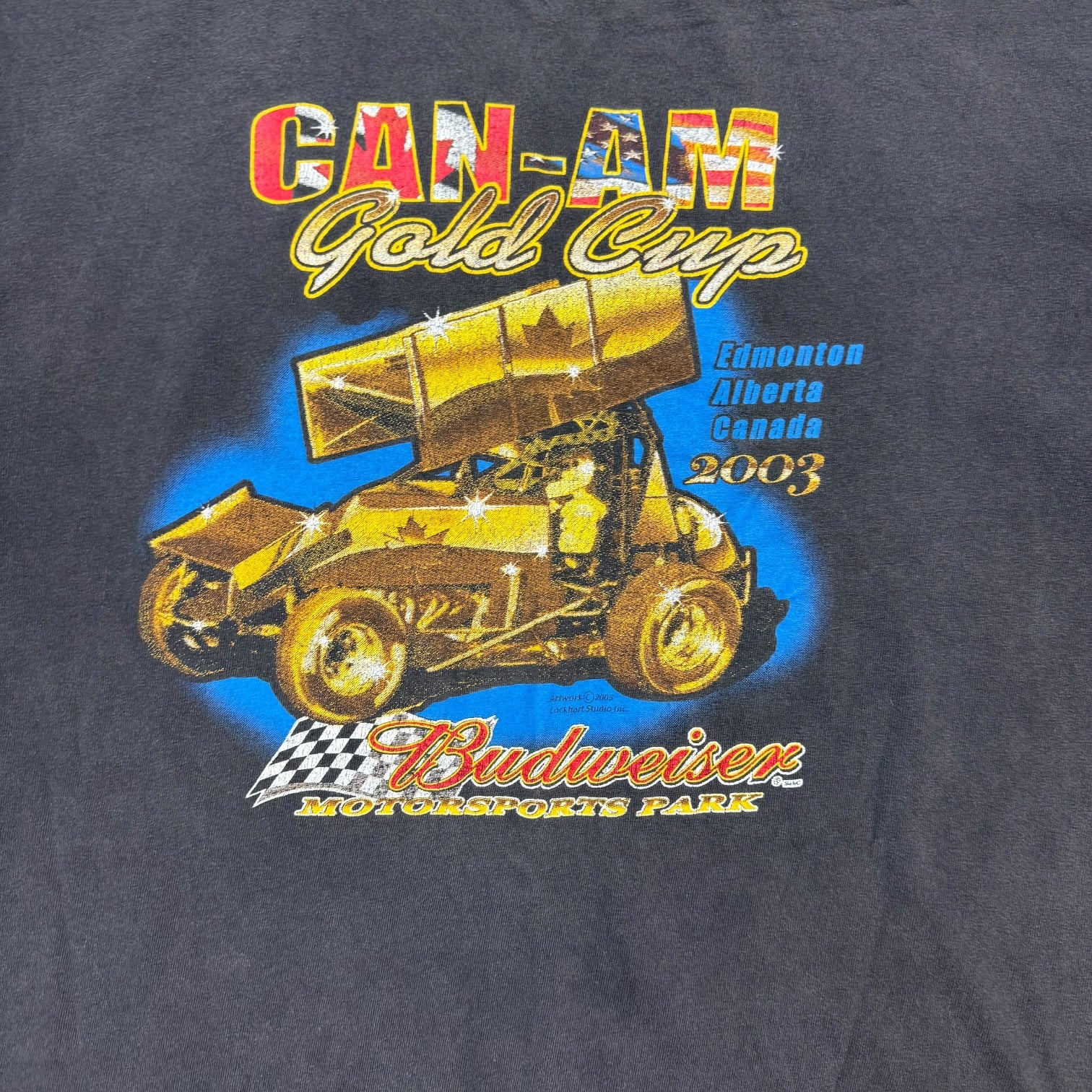 2003 Can-Am Gold Cup Tee Black