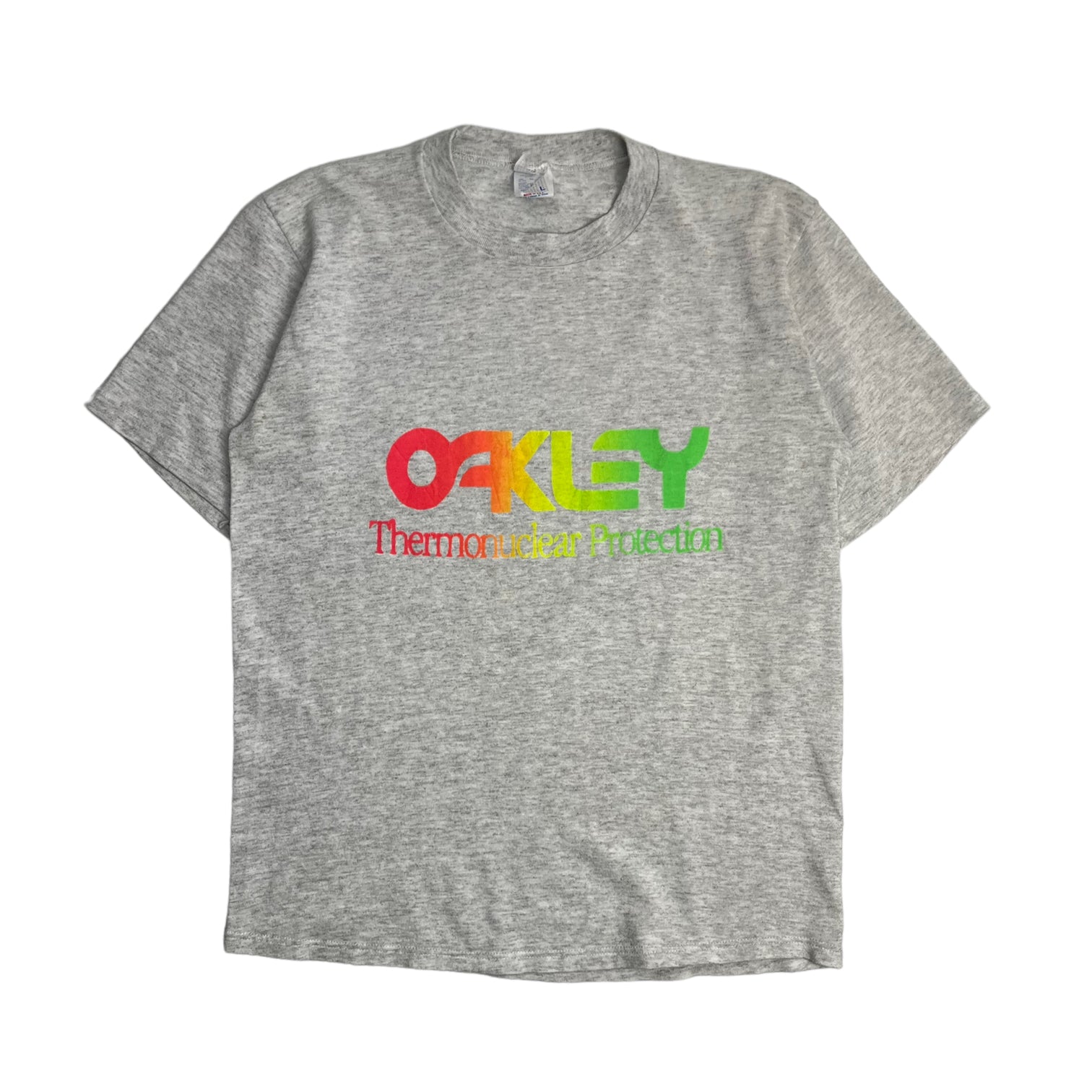 Vintage Oakley Rainbow Logo T-Shirt