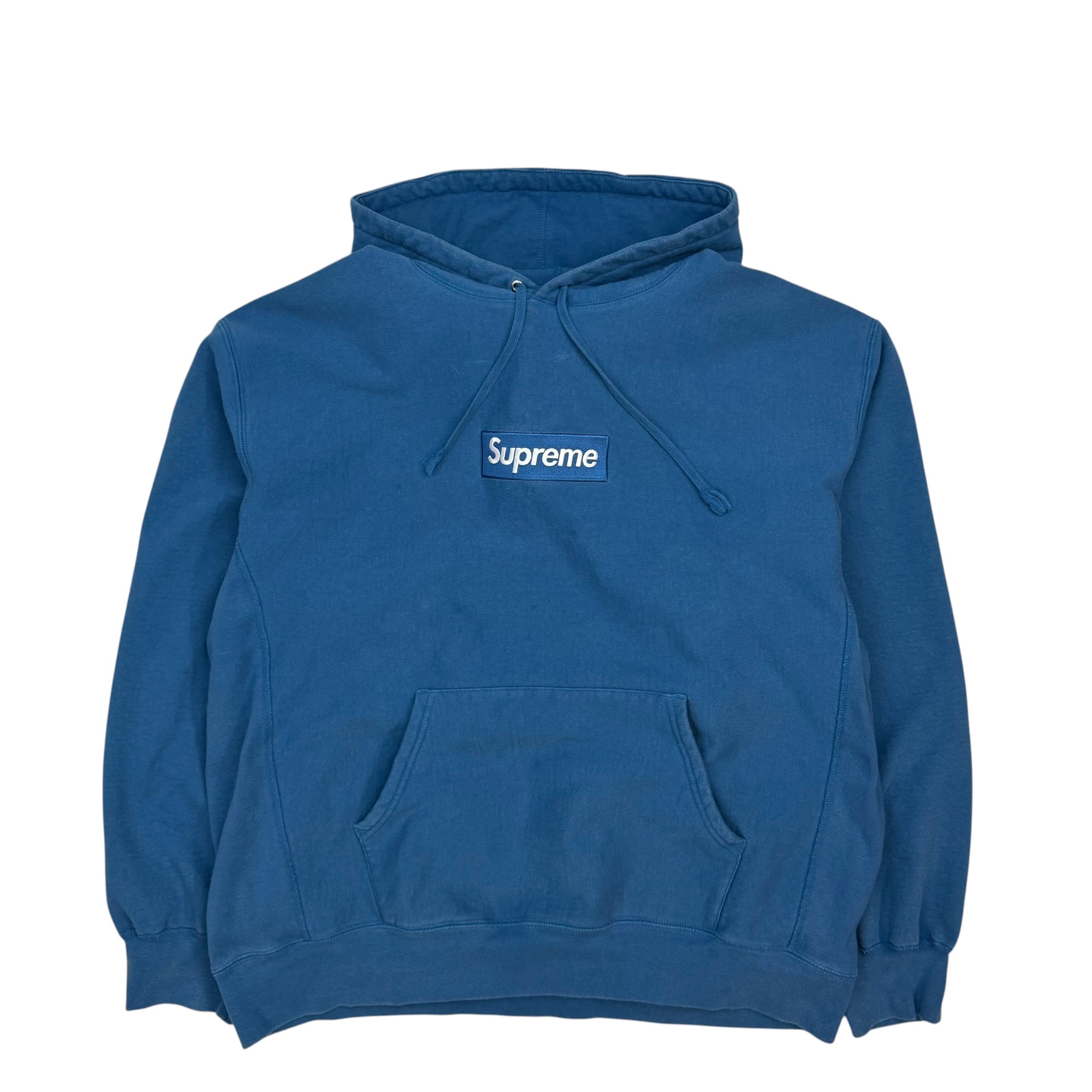 Supreme (FW23) Box Logo Hoodie Blue