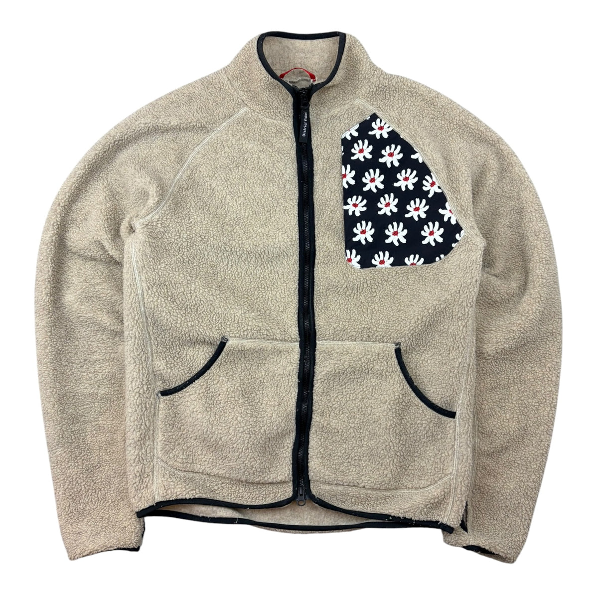 District Vision Greg Fleece Jacket Beige