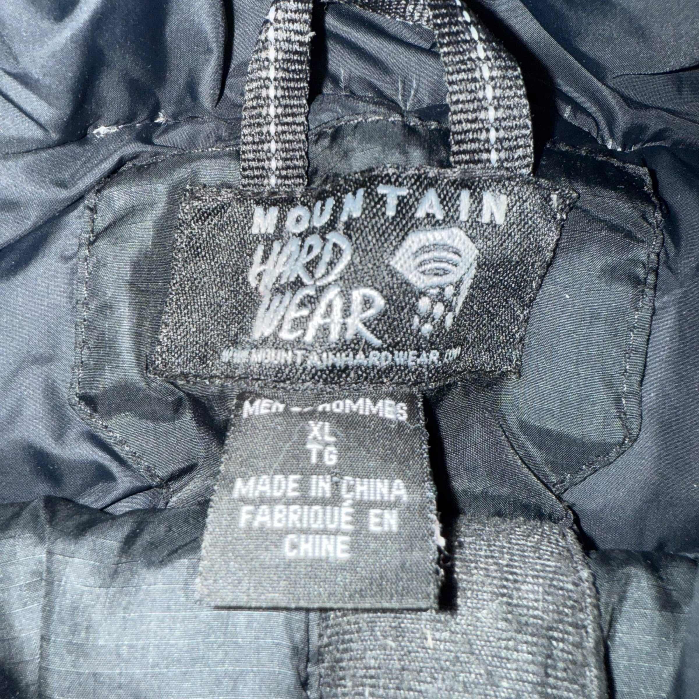 Vintage Mountain Hard Wear Hunker Down Parka Black