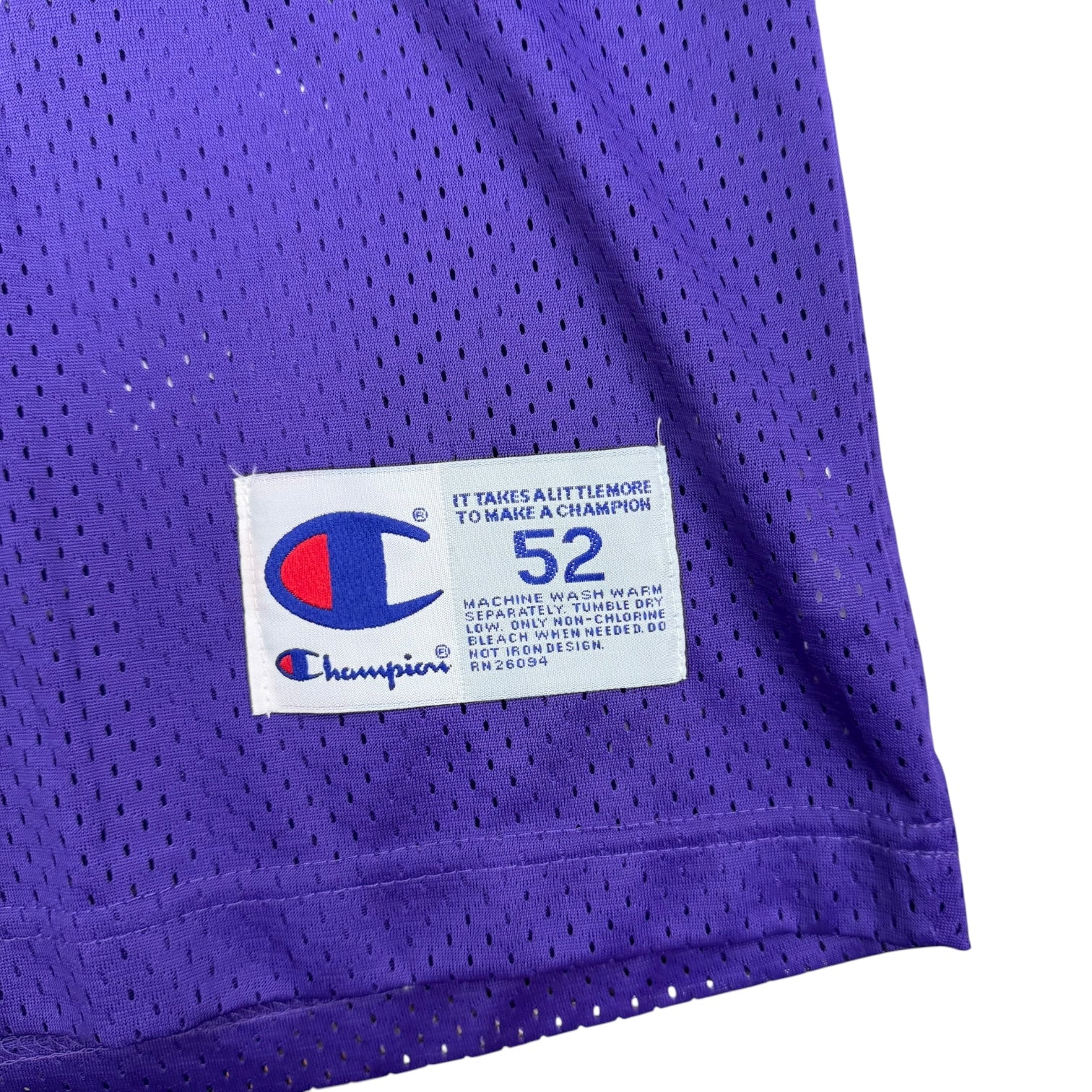 Vintage Champion Minnesota Vikings John Randle Home Jersey Purple