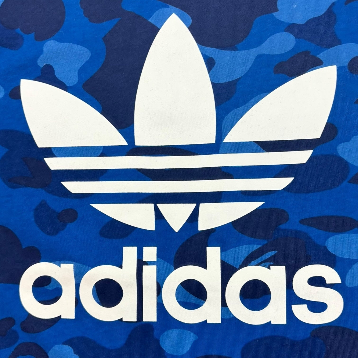 BAPE x Adidas Adicolor T-Shirt Blue