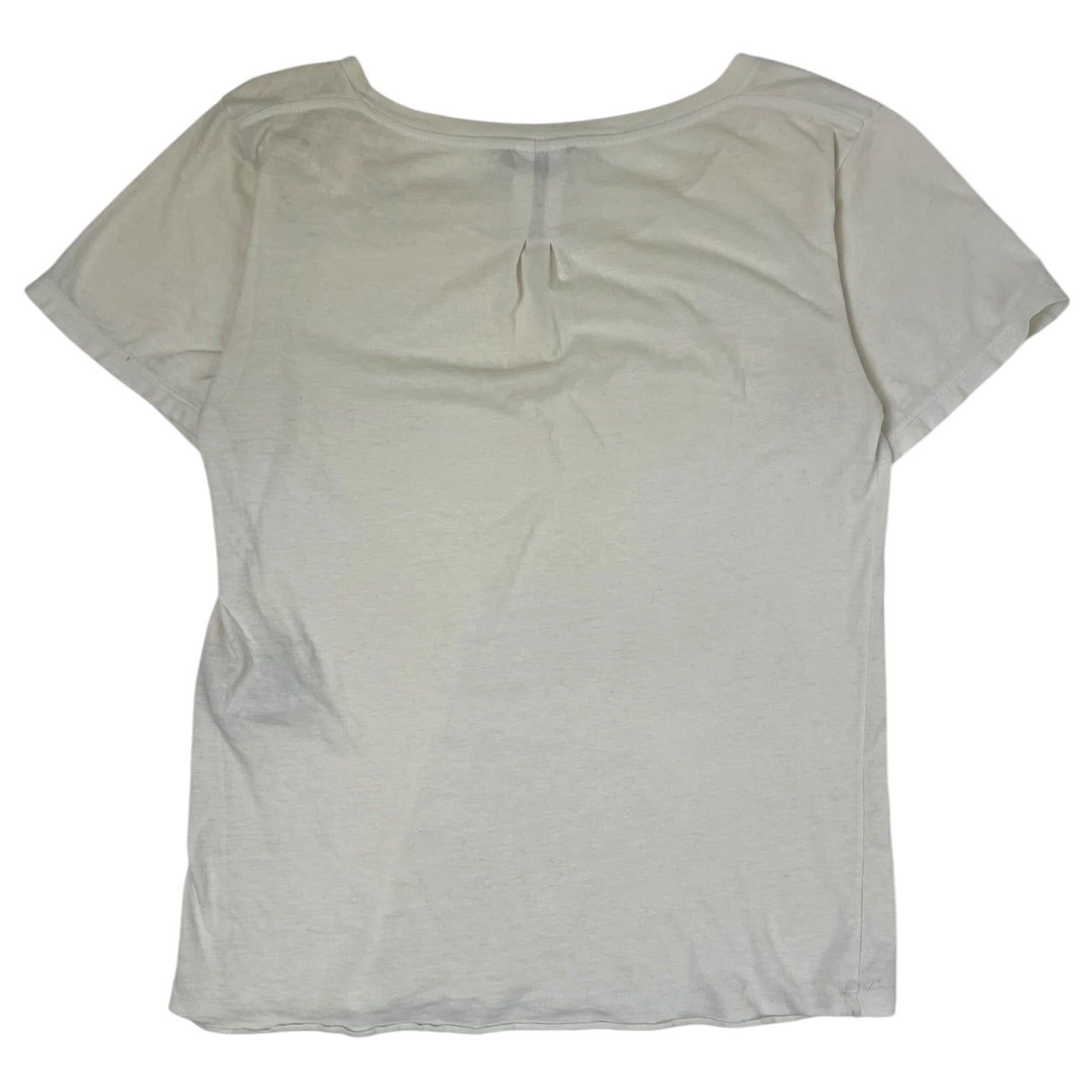 (W) Saint Laurent Crystal Star T-Shirt White