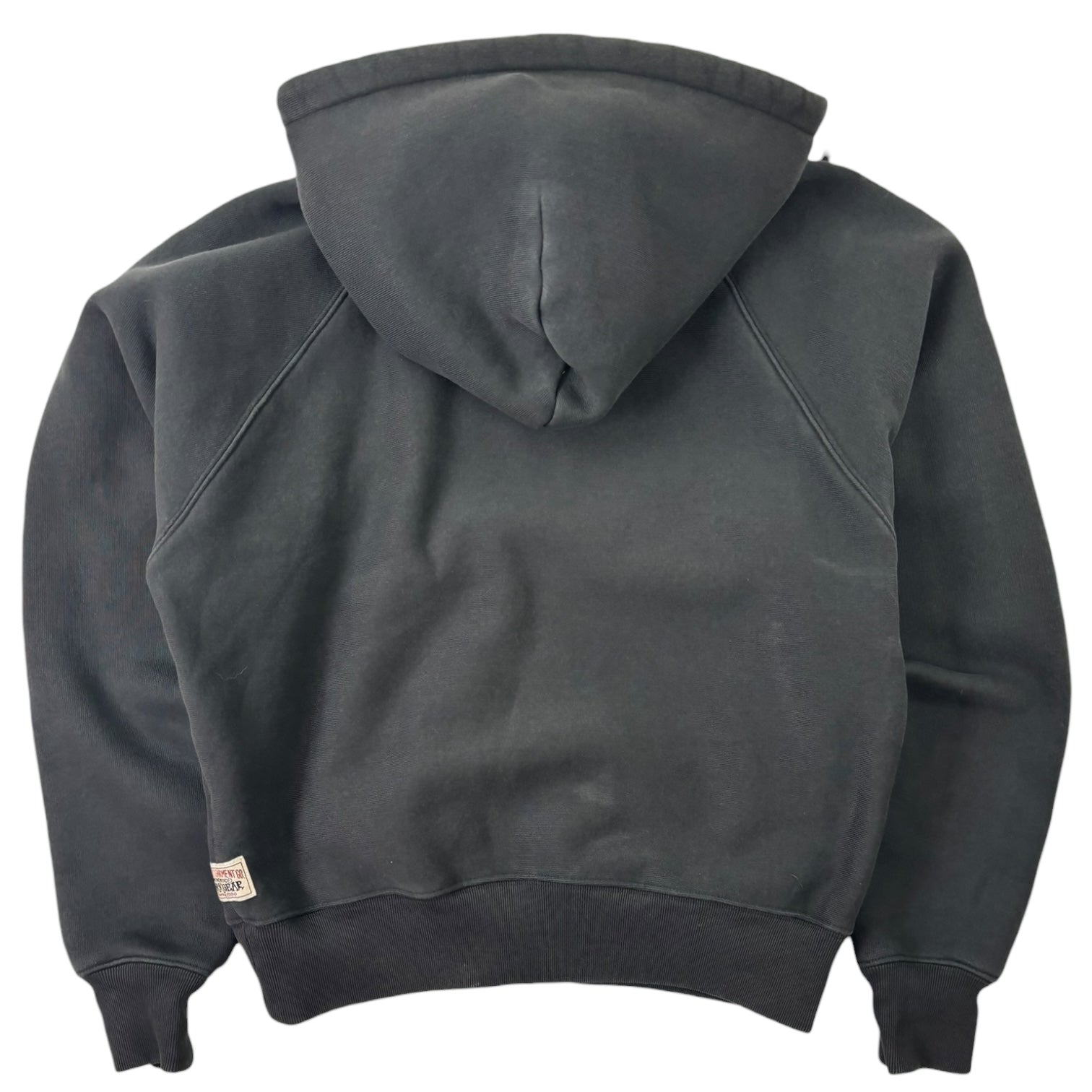 Stussy Relaxed Zip-Up Hoodie Black