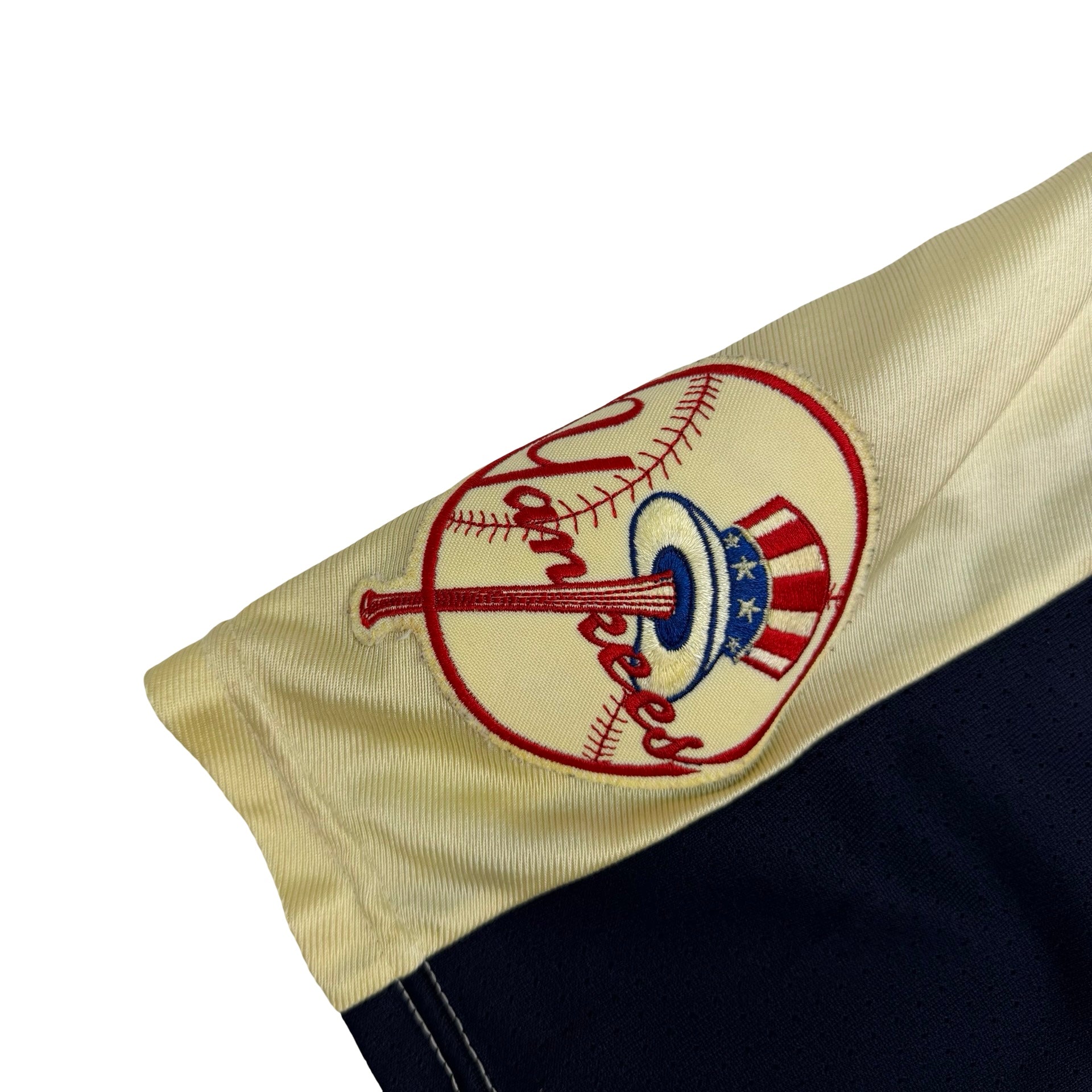 Vintage Derek Jeter New York Yankees Majestic Jersey Cream