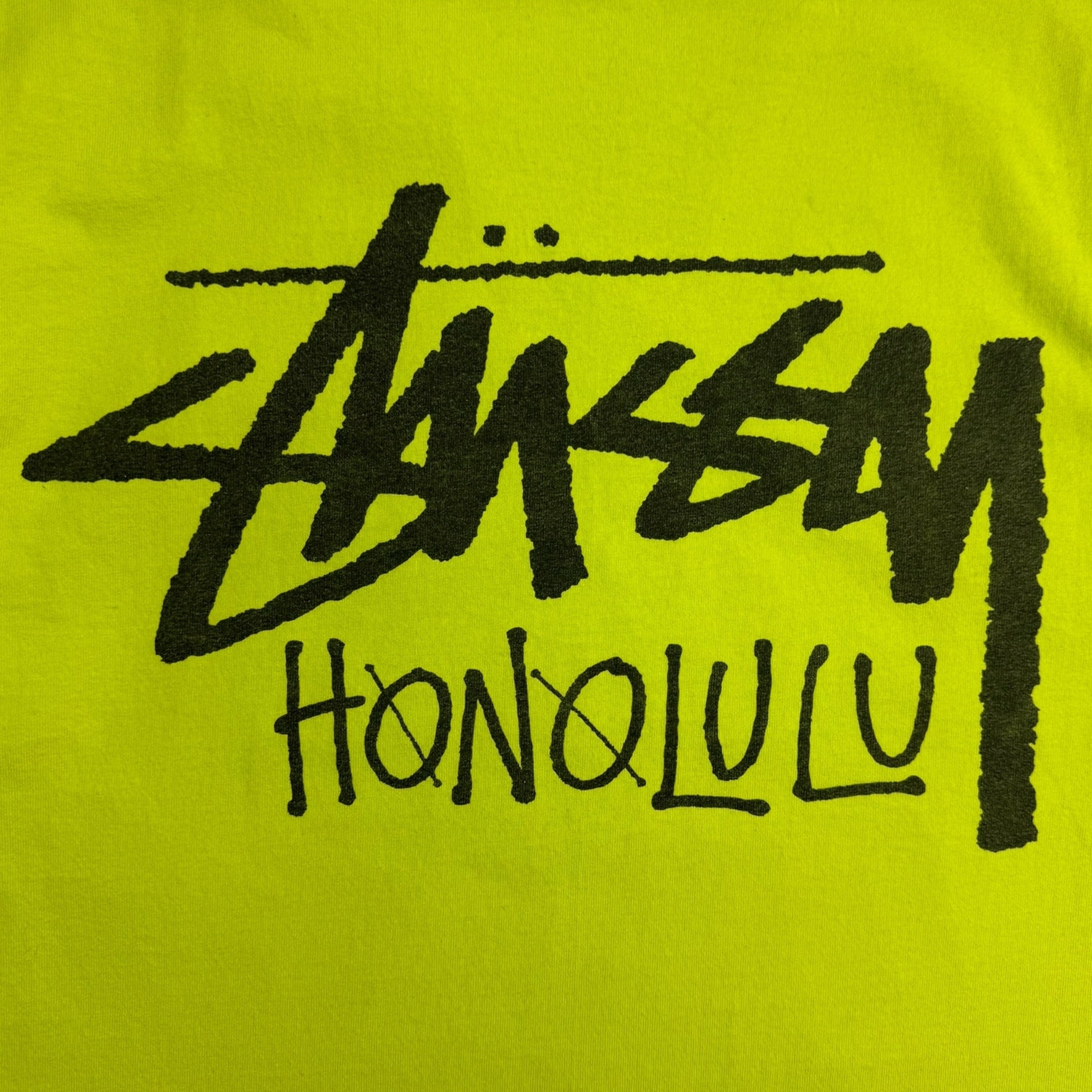 Stussy Honolulu Chapter T-Shirt Lime