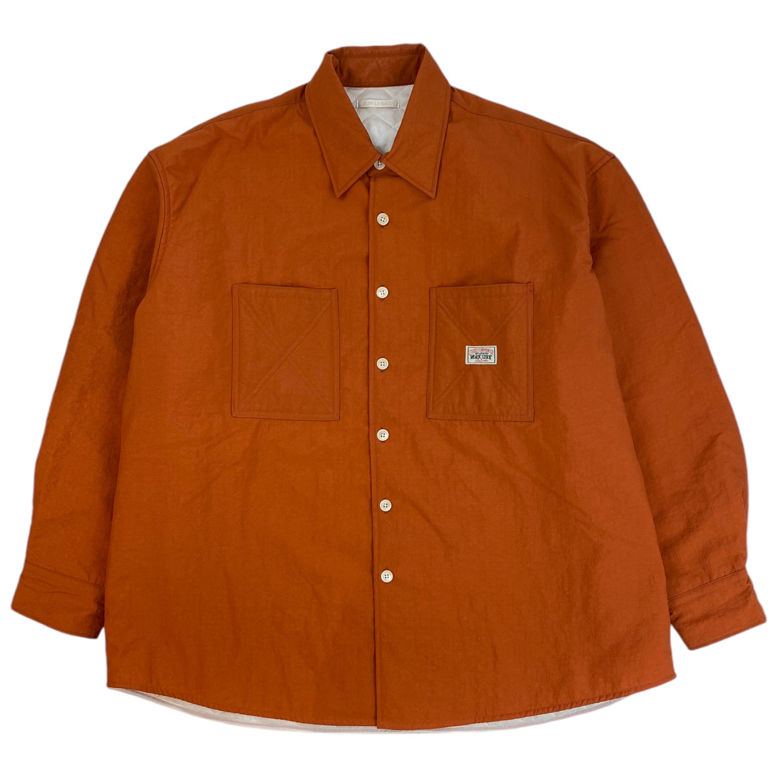 Stüssy x Our Legacy Workshop Fatigue Shirt Orange