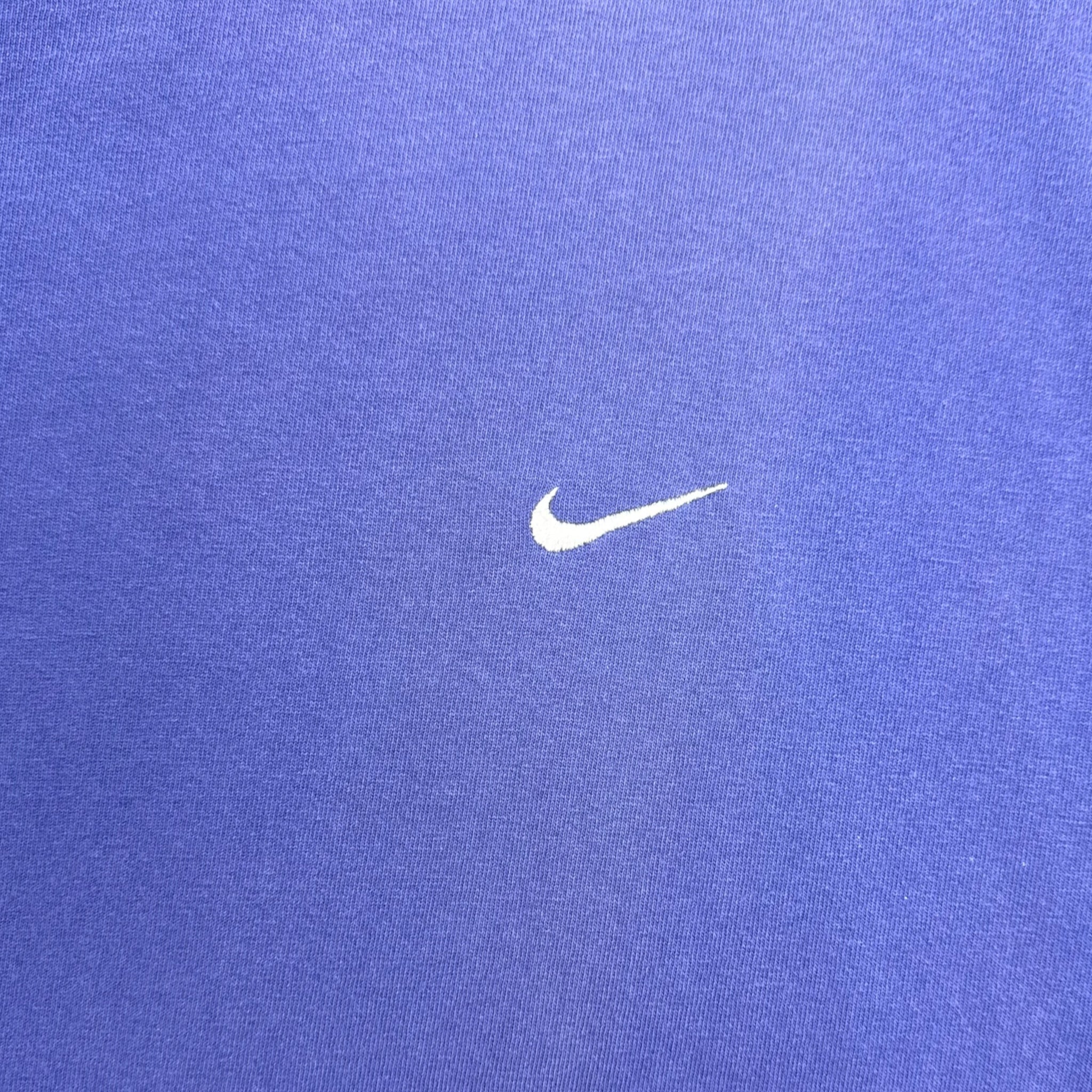 Vintage Nike Pocket Swoosh T-Shirt Purple