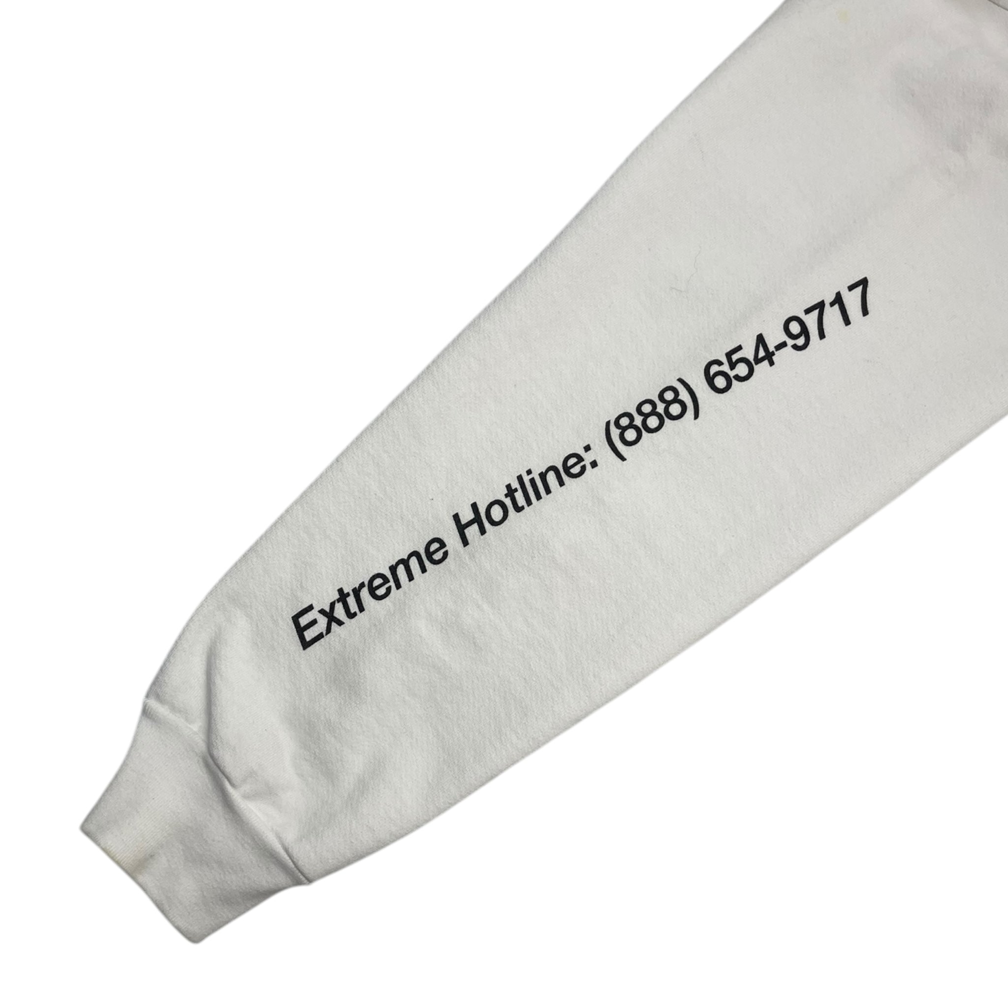 A$AP Rocky AWGE Midnight Rave Acid Hoodie White/Lime