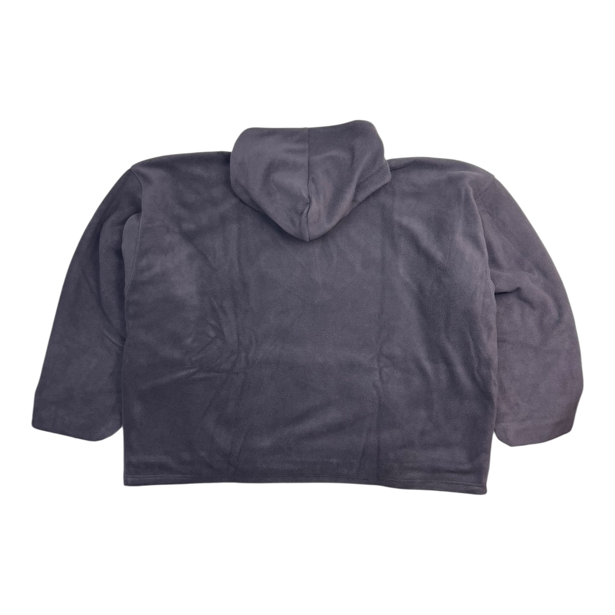 Yeezy Gap Polar Fleece Padded Hoodie Dark Grey