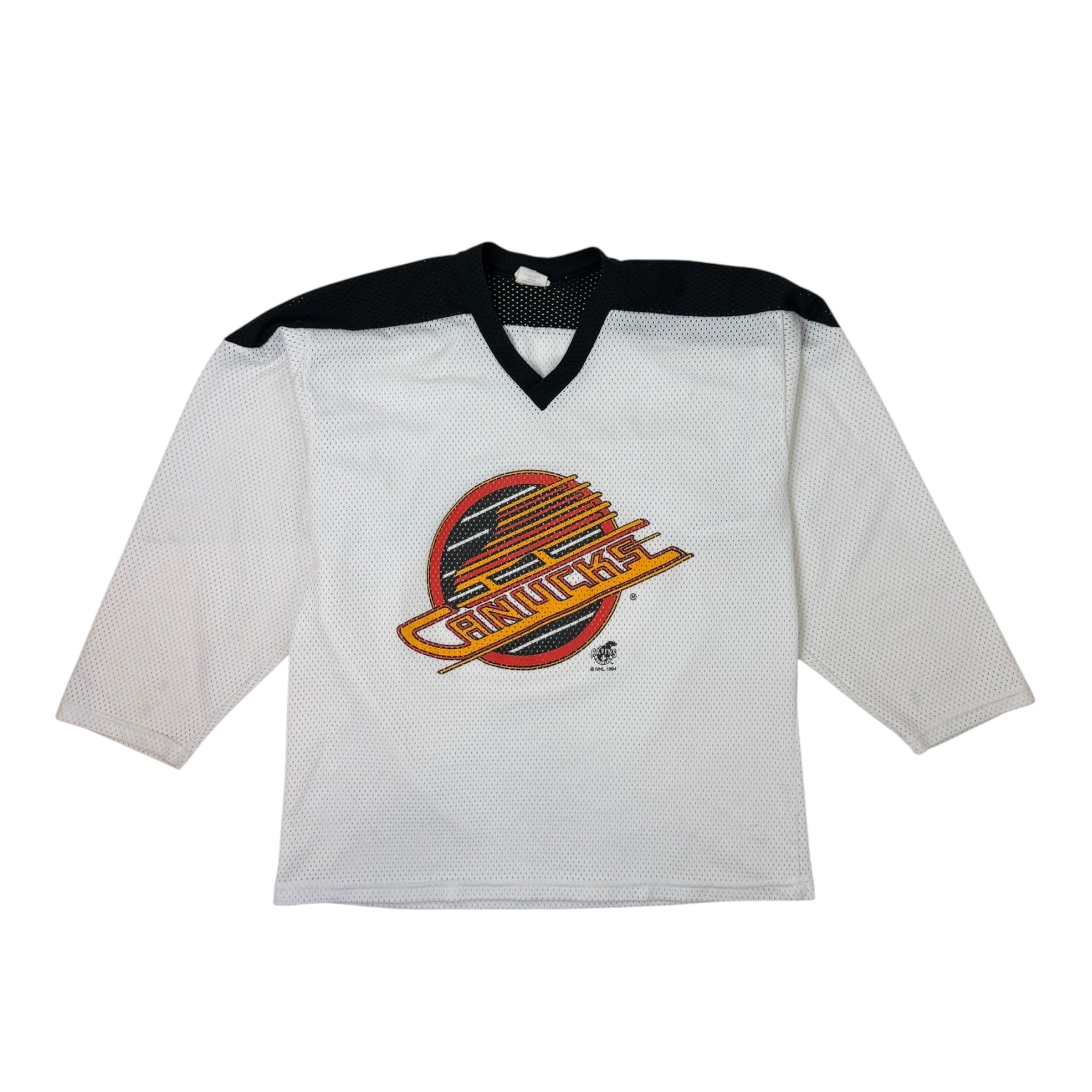 Vintage Vancouver Canucks Flying Skate Jersey 1994 Ravens
