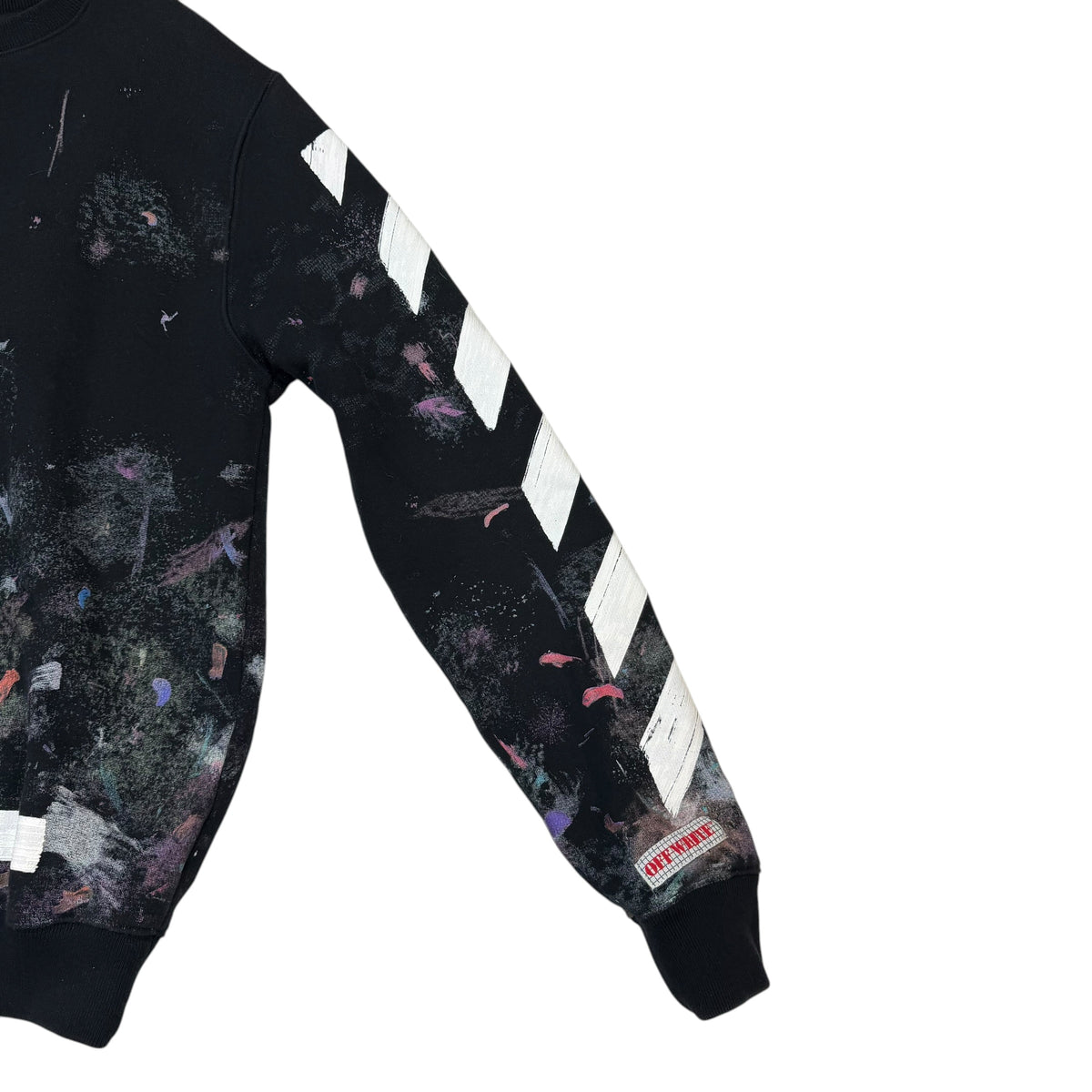 Off-White Galaxy Brushed Crewneck Black