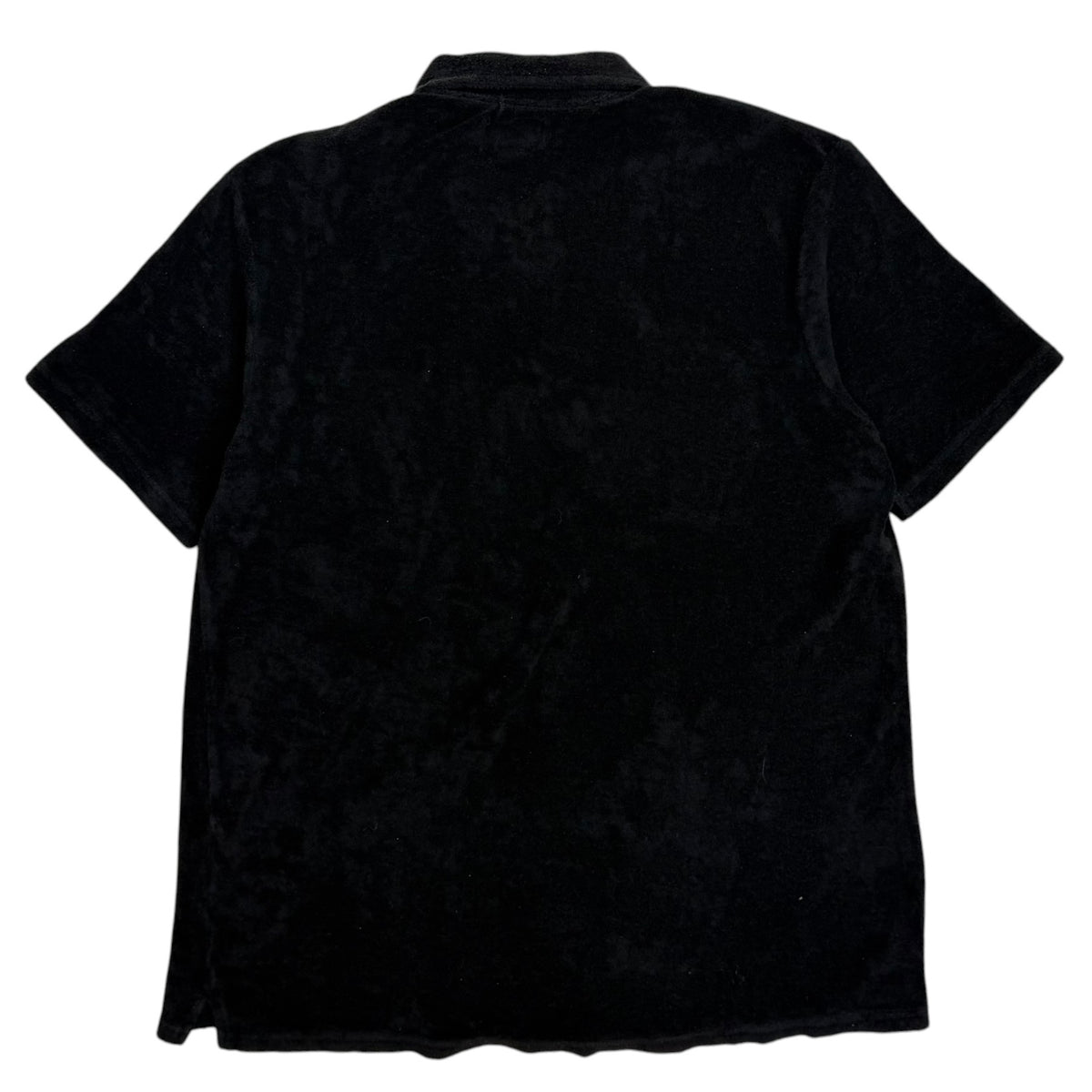 Stussy Terry Cloth Polo Black