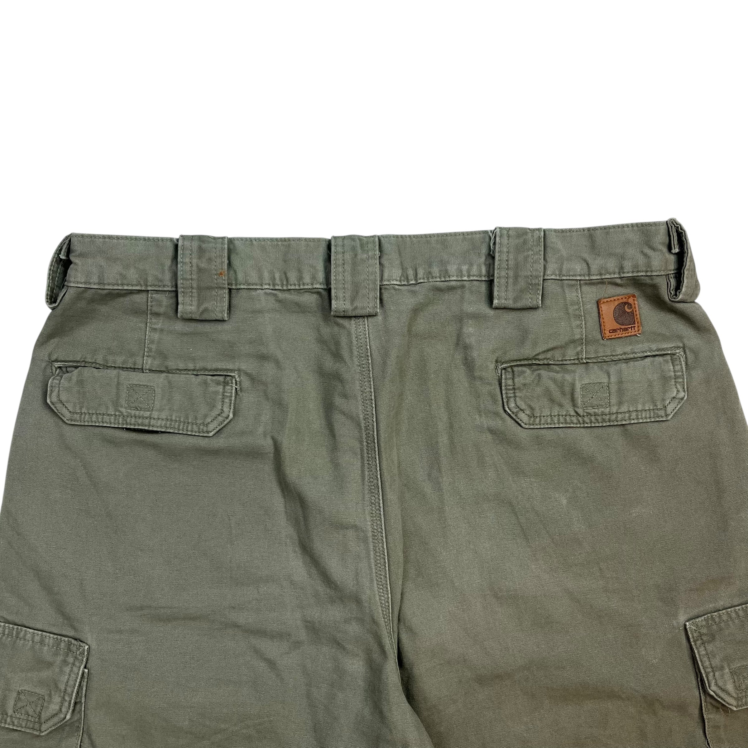 Vintage Carhartt Denim Work Shorts Green