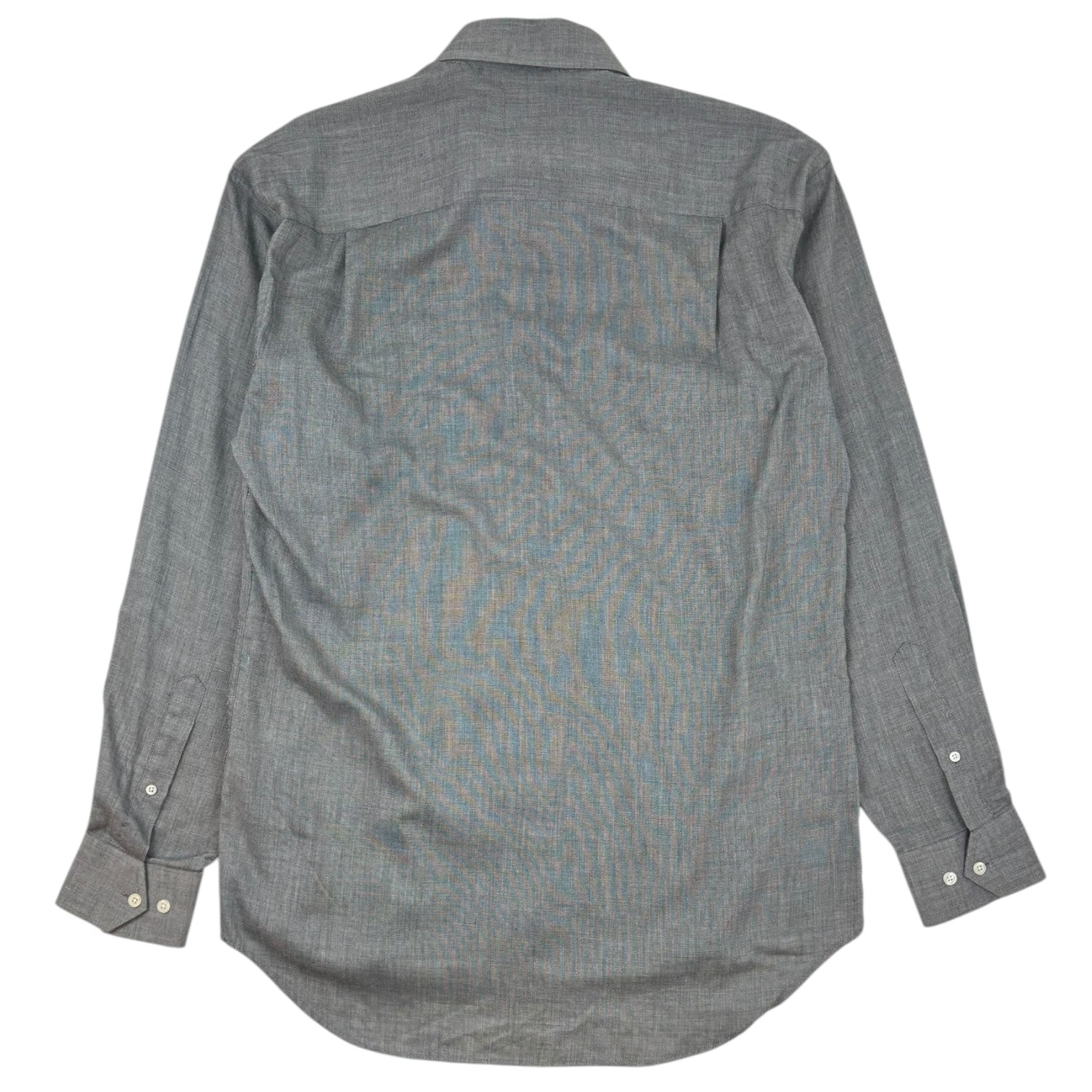 Christian Dior Chemise Button-Up Dress Shirt Grey
