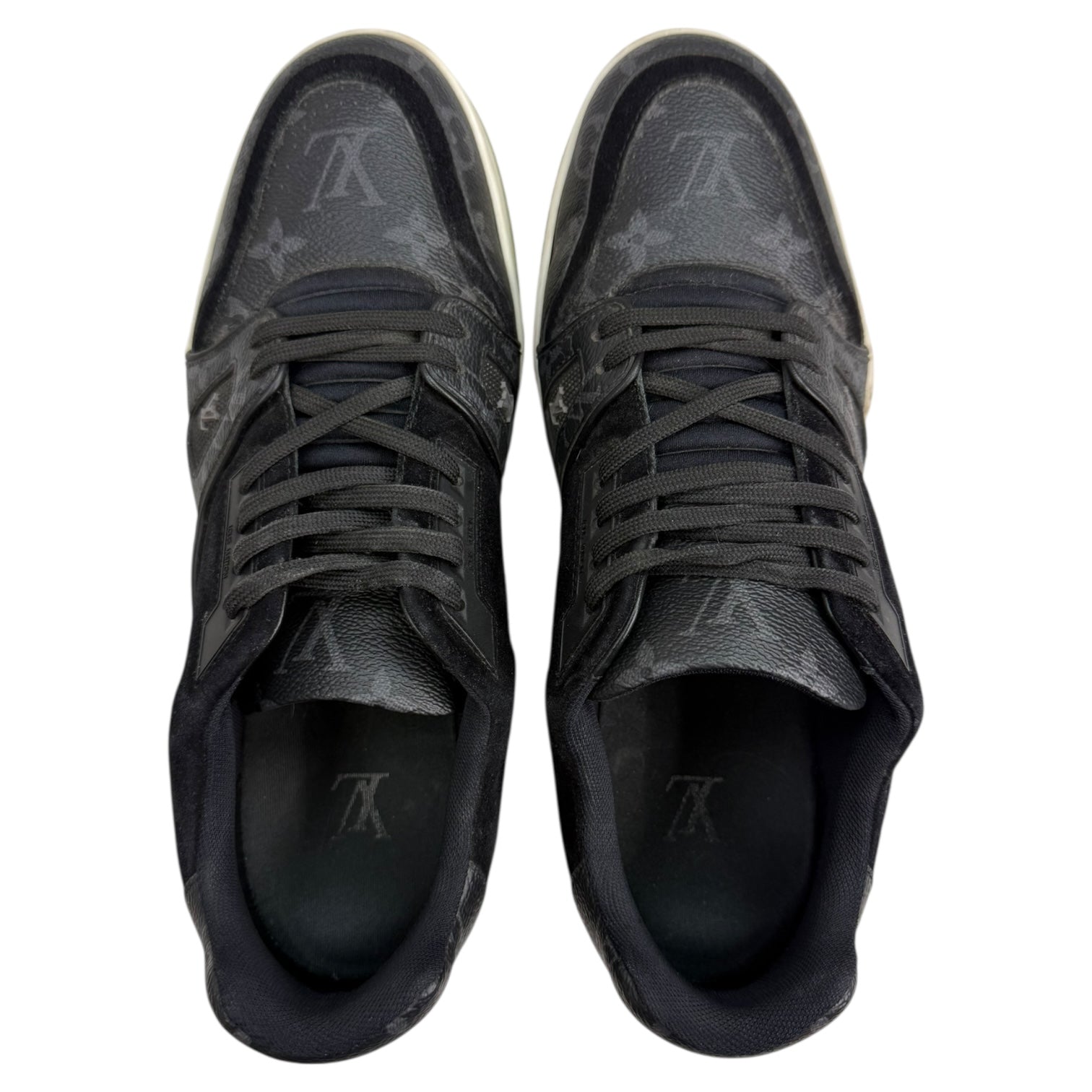 Louis Vuitton Trainer Black Monogram (Used)