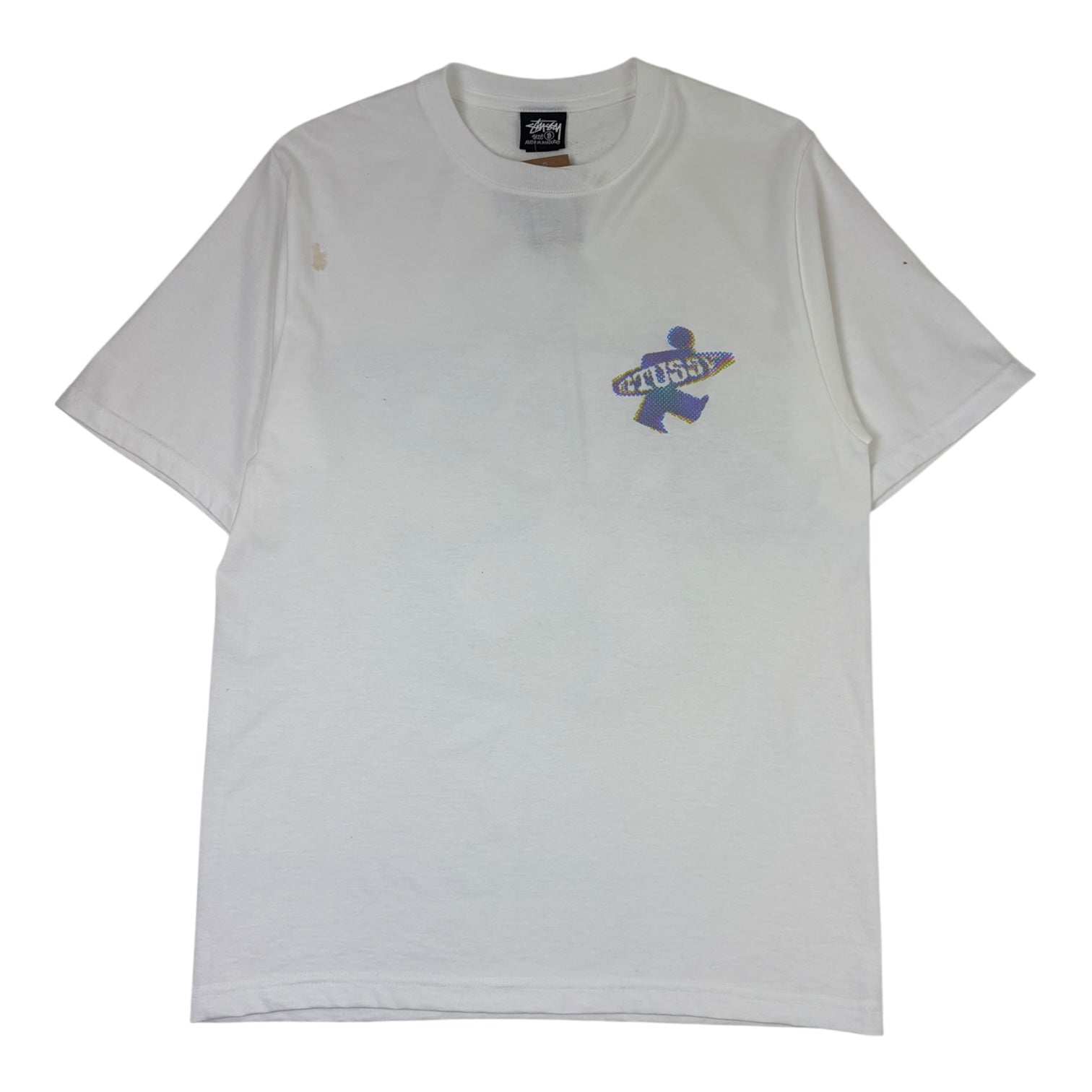 Stussy Dot Surf T-Shirt White
