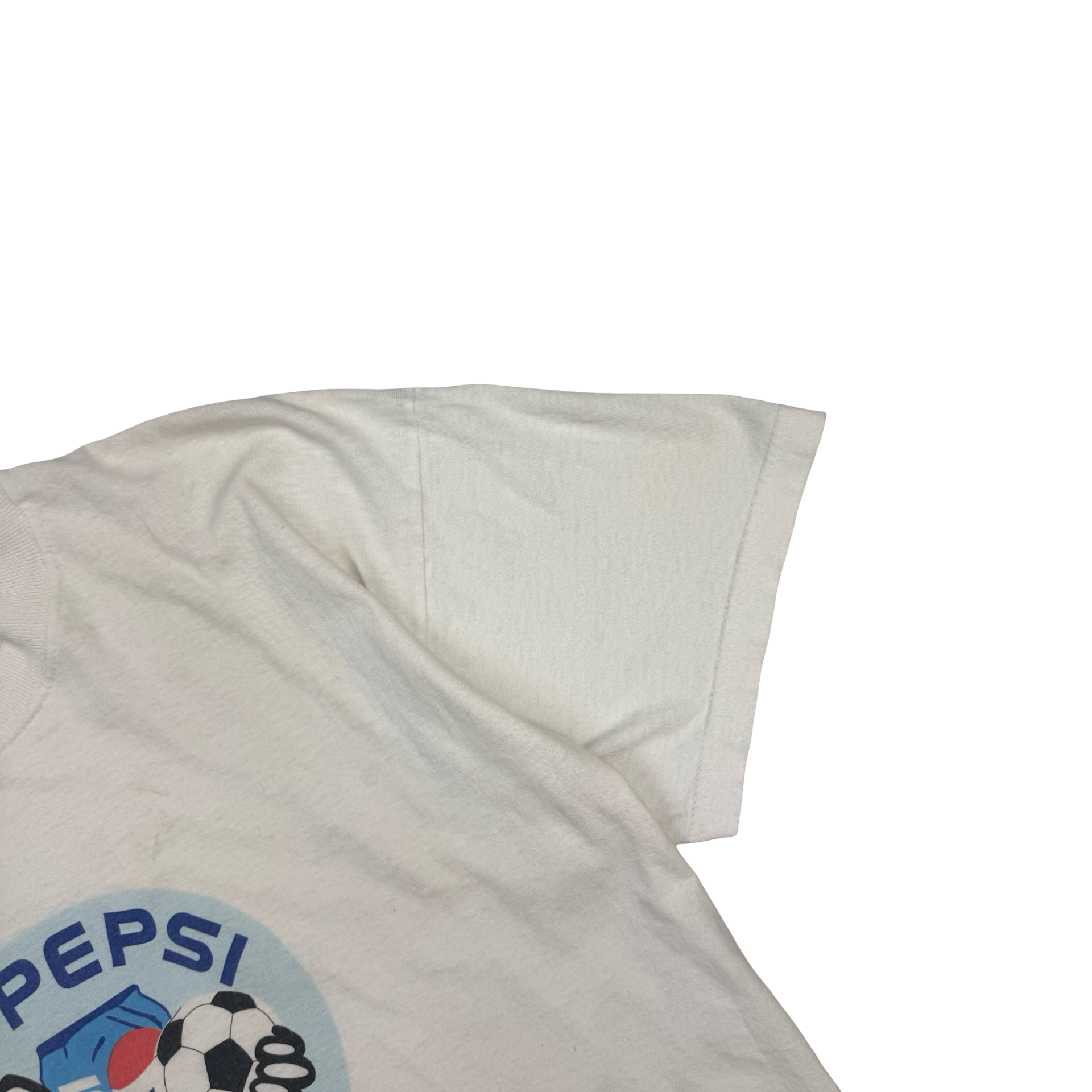 Vintage Pepsi Soccer Tee White