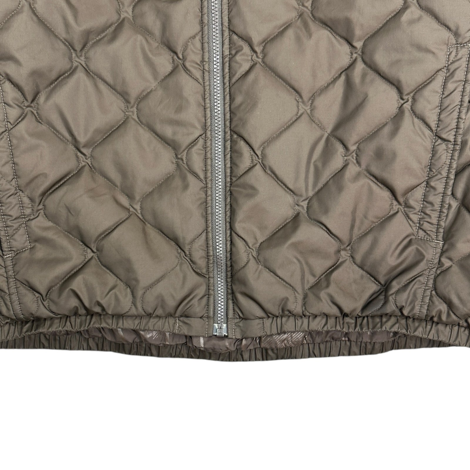 Vintage The North Face Quilted Jacket Brown