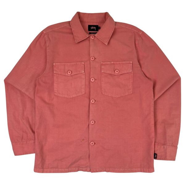 Stussy Letts BDU Long-Sleeve Pink