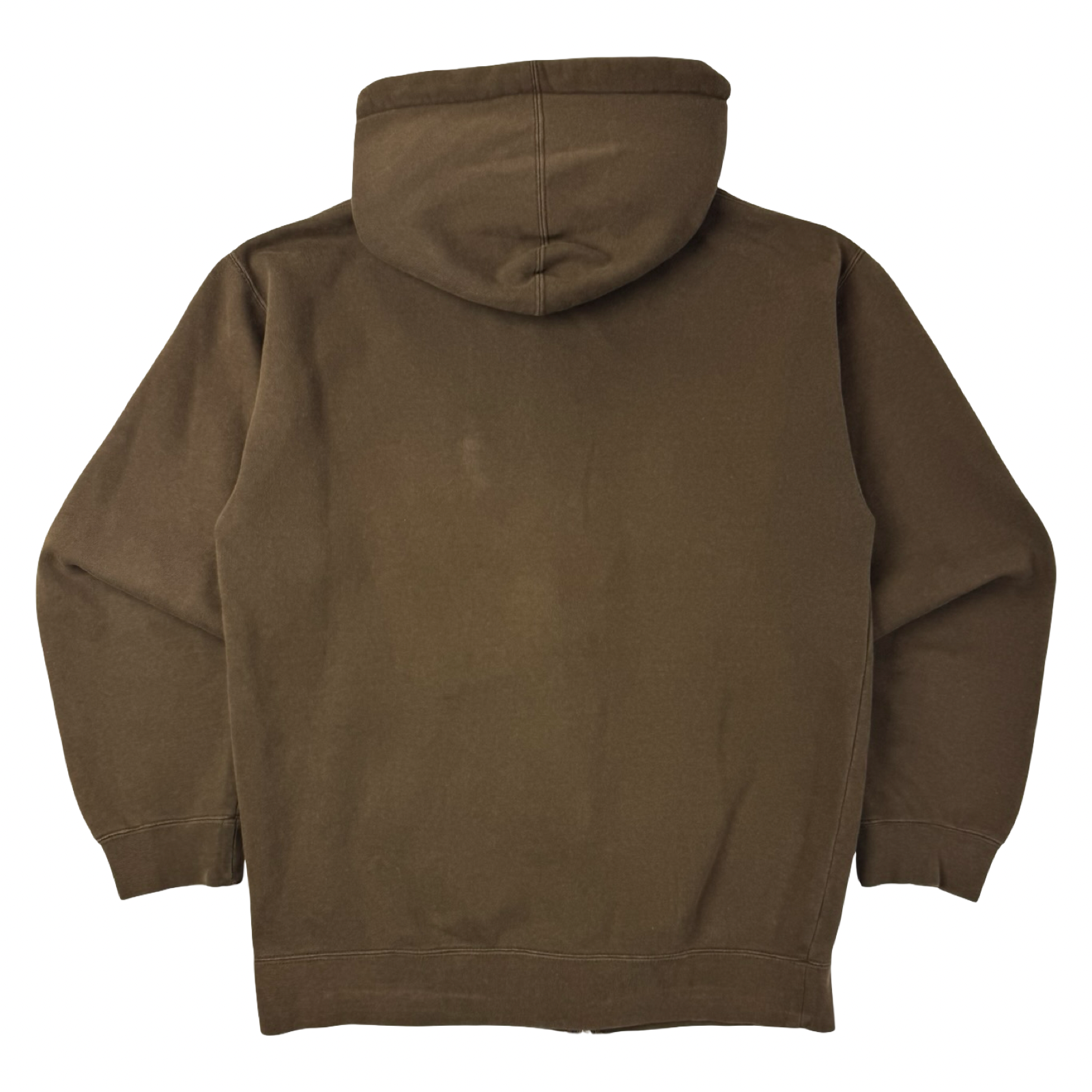 Vintage Flip Skateboards Zip Up Hoodie Brown