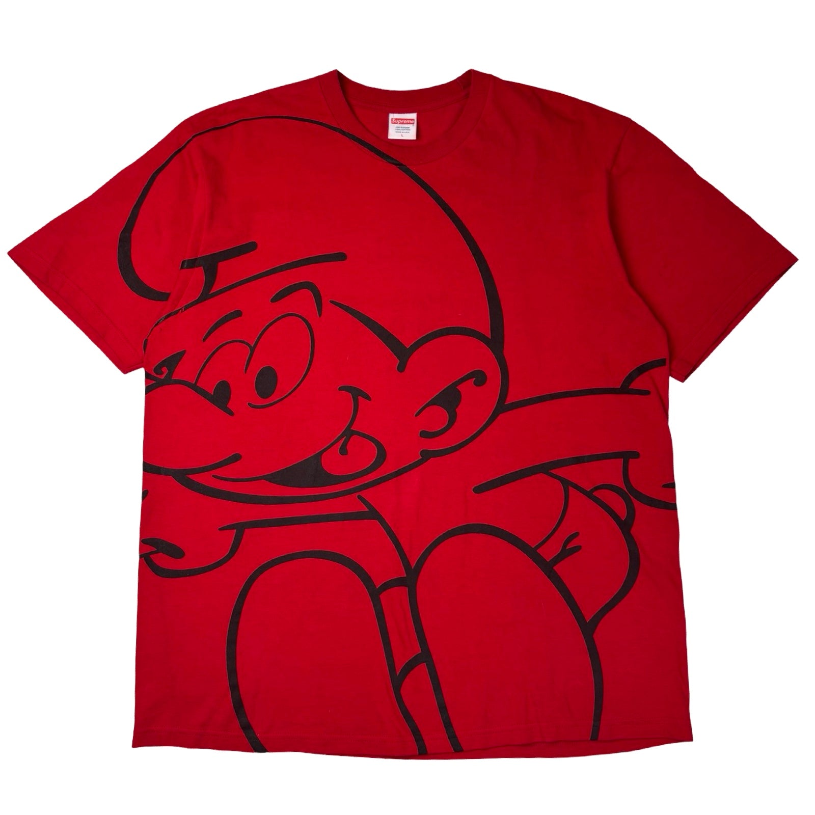 Supreme Smurfs Tee Red