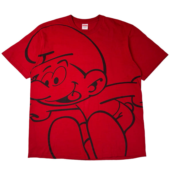 Supreme Smurfs Tee Red