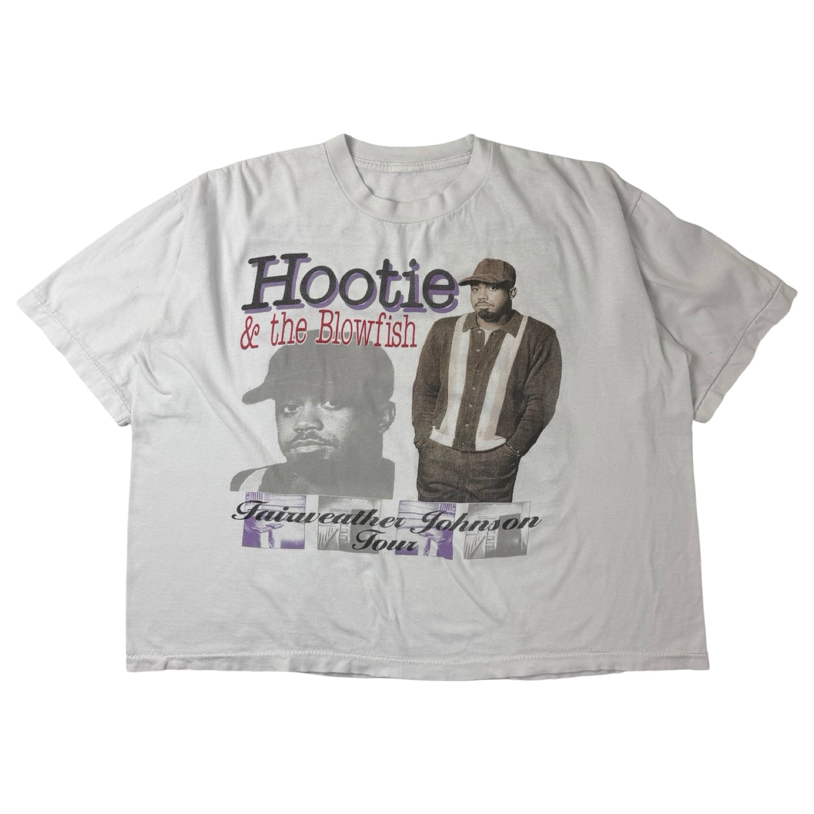 1996 Hootie and the Blowfish USA Tour T-Shirt White