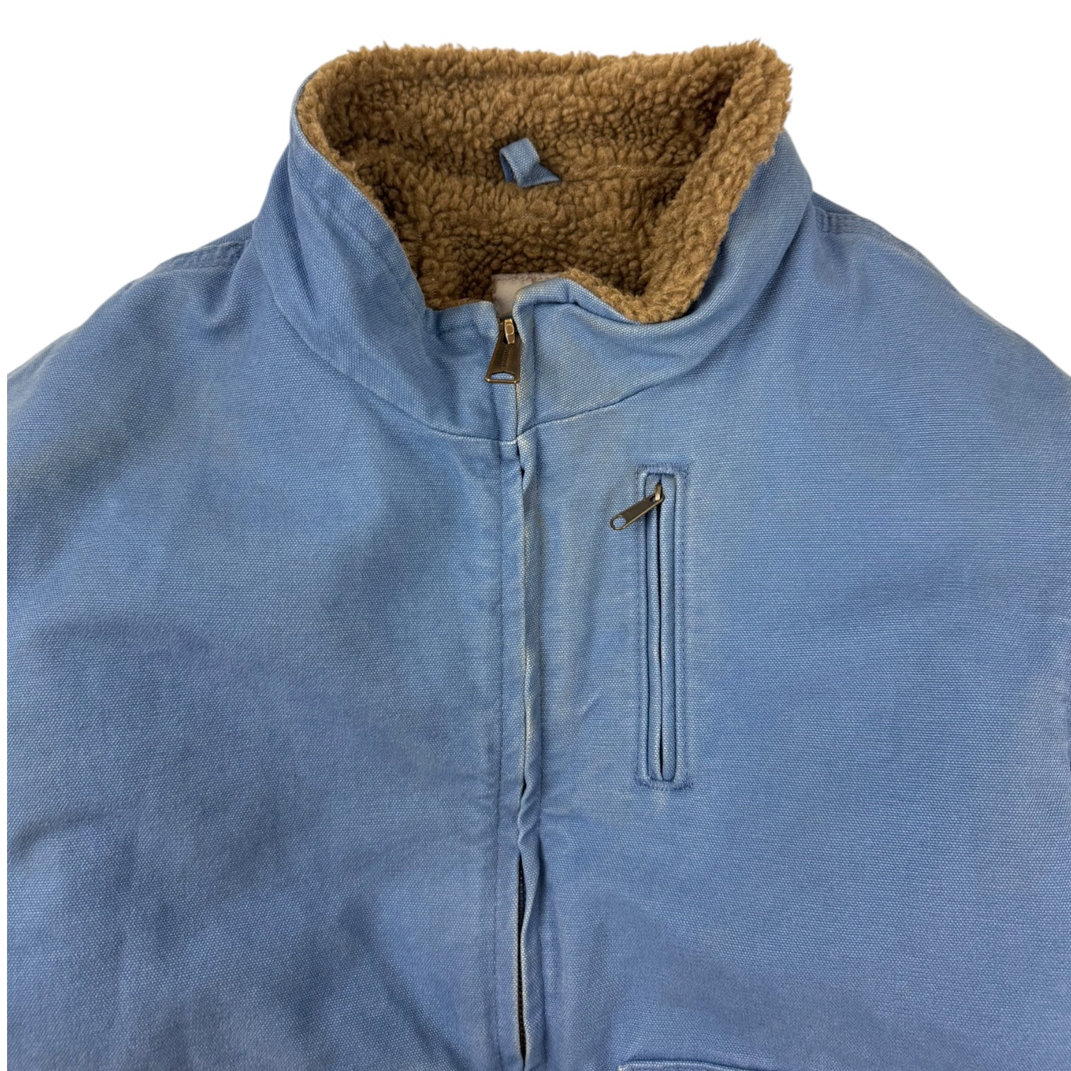 Vintage Carhartt Women’s Work Jacket Light Blue