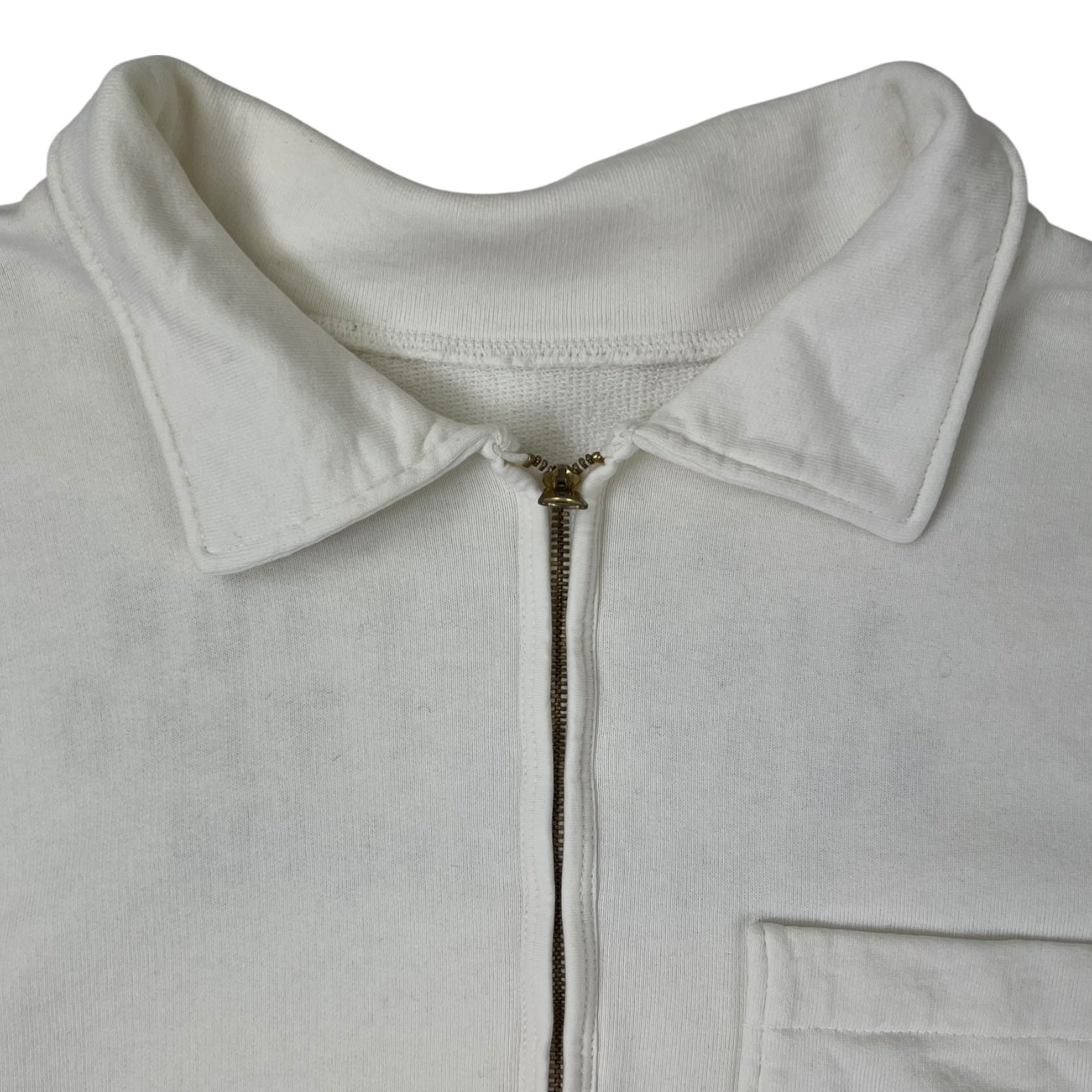 Fortela Quarter-Zip Sweatshirt White