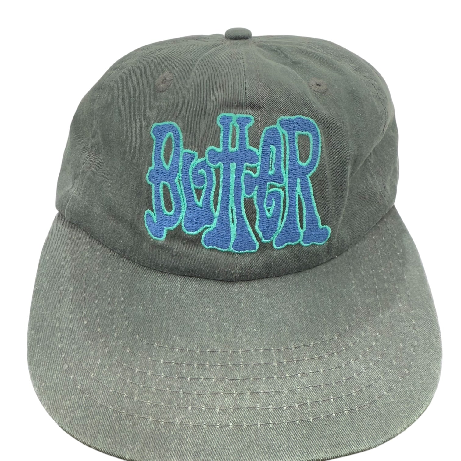 Butter Good 6 Panel Hat Grey