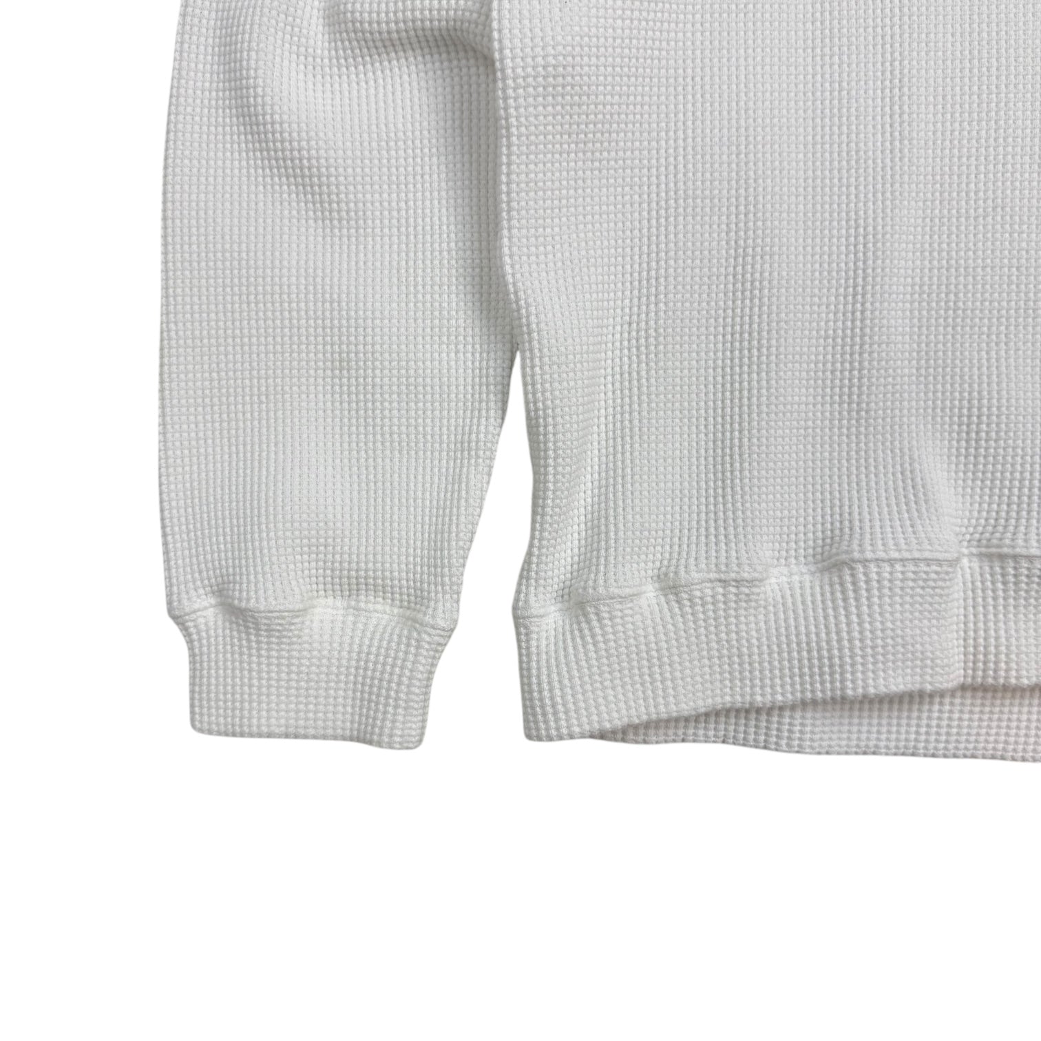 Octobers Very Own Thermal L/S Shirt White