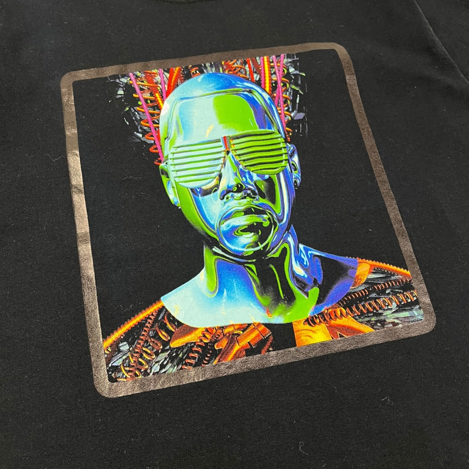 2008 Kanye West Glow In The Dark Tour T-Shirt
