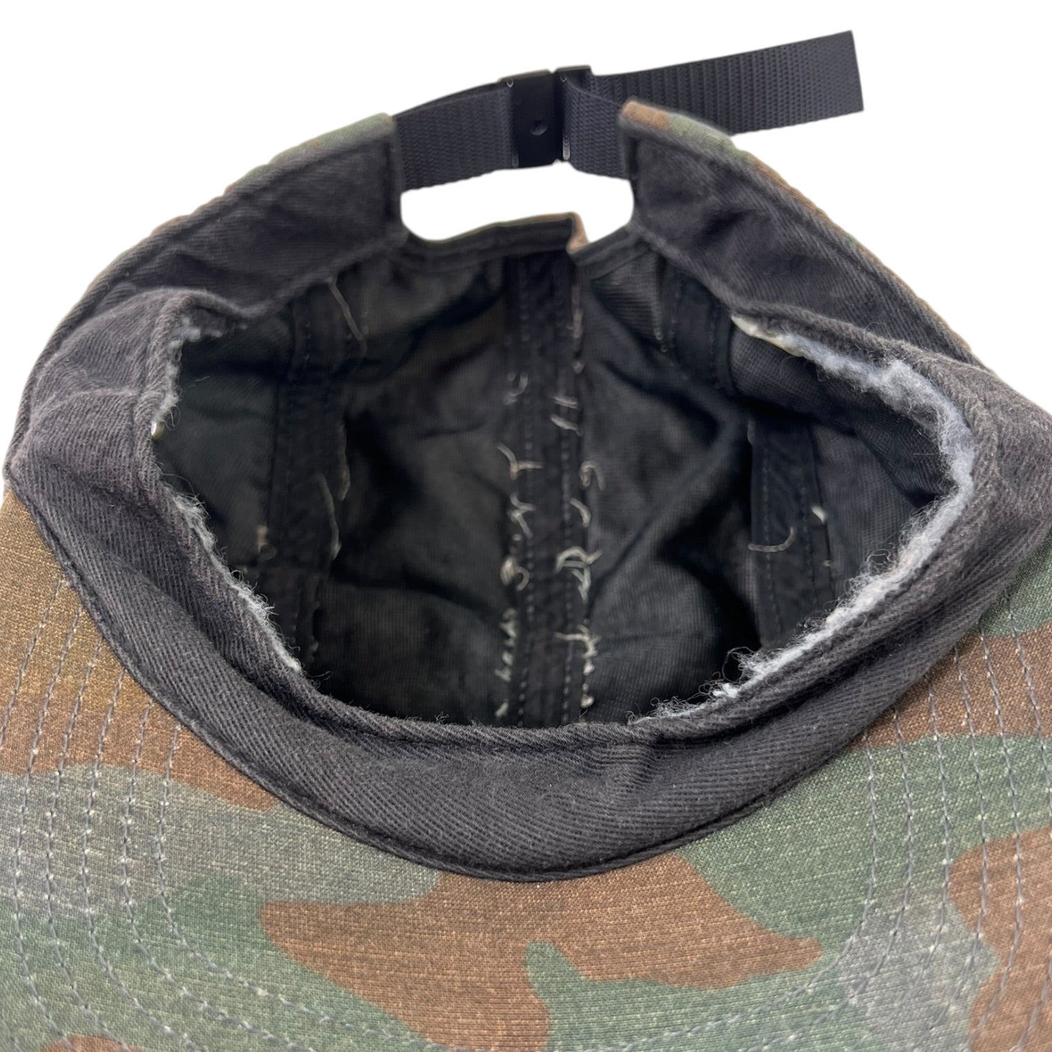 Supreme Washed Canvas Camp Cap Camo