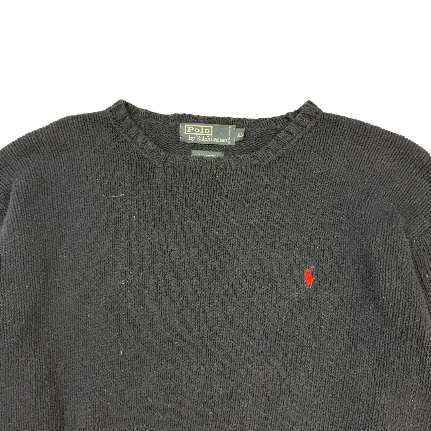Vintage Polo Ralph Lauren Knit Sweater Blue
