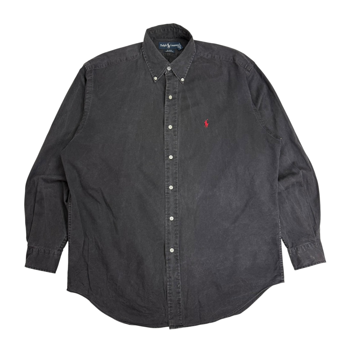 Vintage Polo Ralph Lauren Blake Button Up Shirt Black