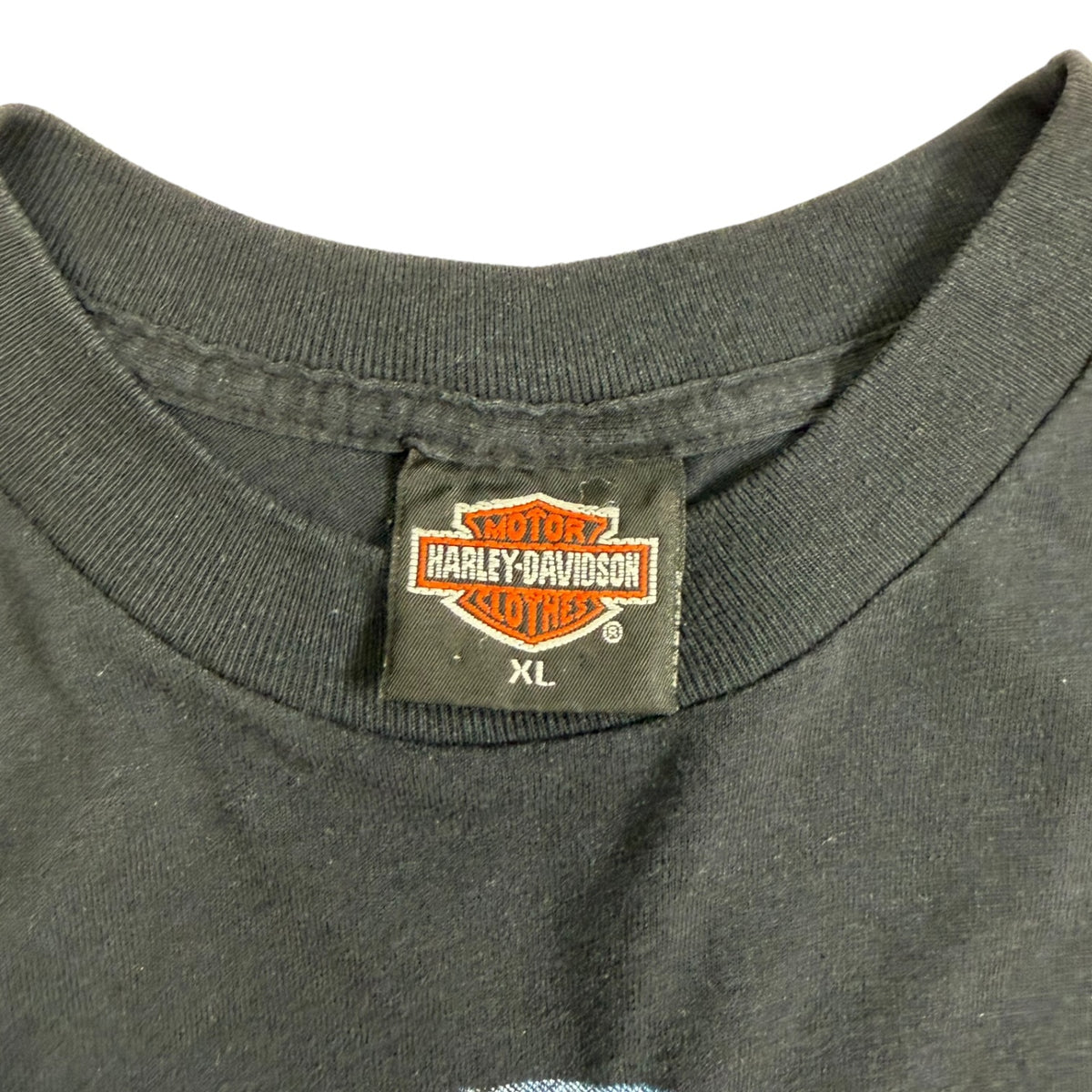 Harley Davidson 1990 3D Emblem Panther T-Shirt Black