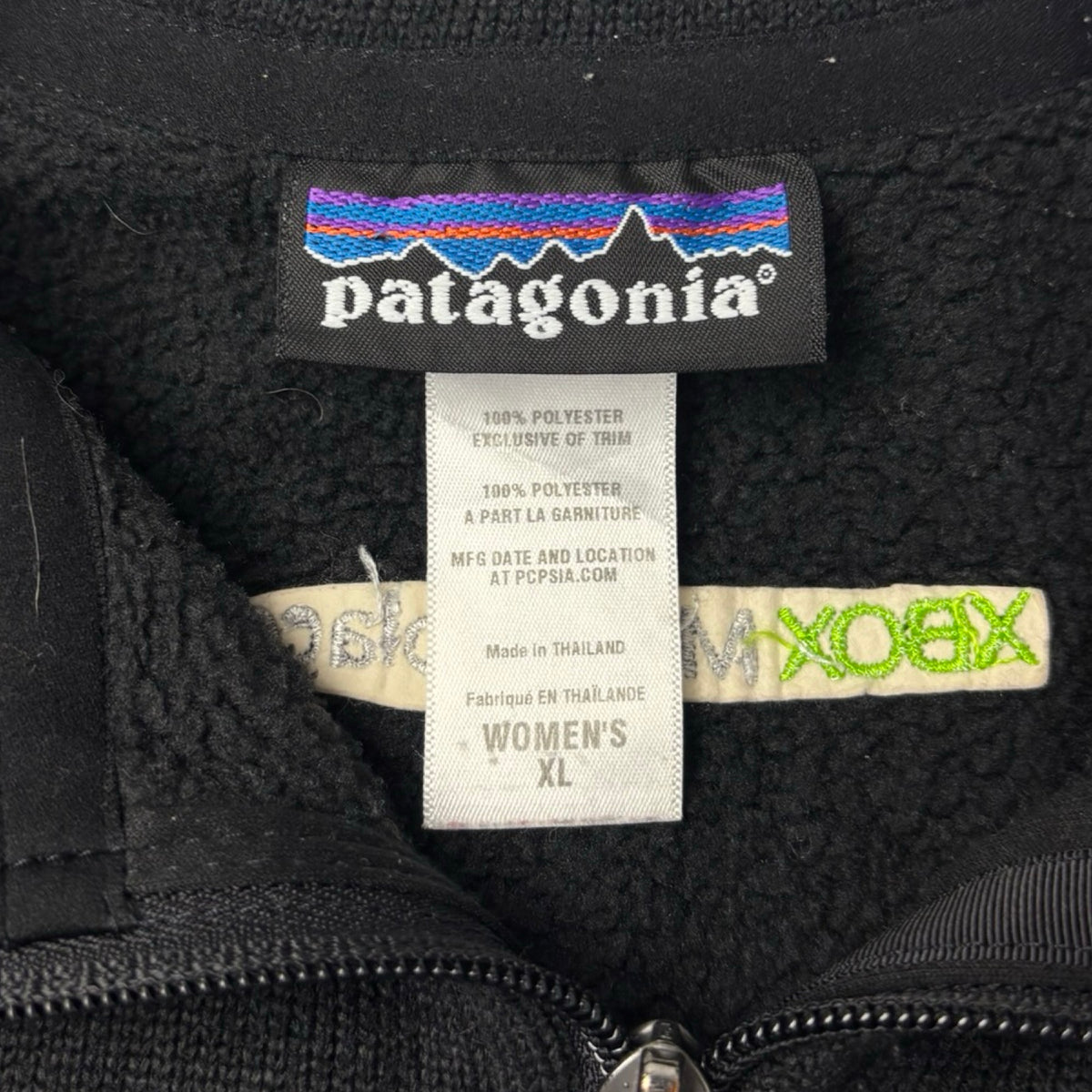 (W) Patagonia Better Sweater Full-Zip Charcoal Black