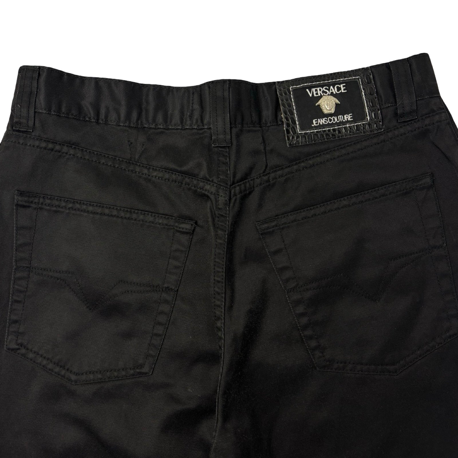 (W) Versace Jeans Couture Trouser Pant Black