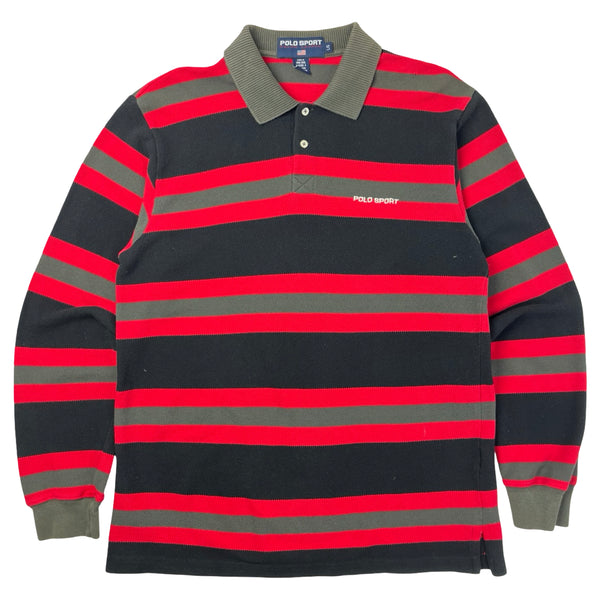 Vintage Polo Sport Waffle Rugby Polo