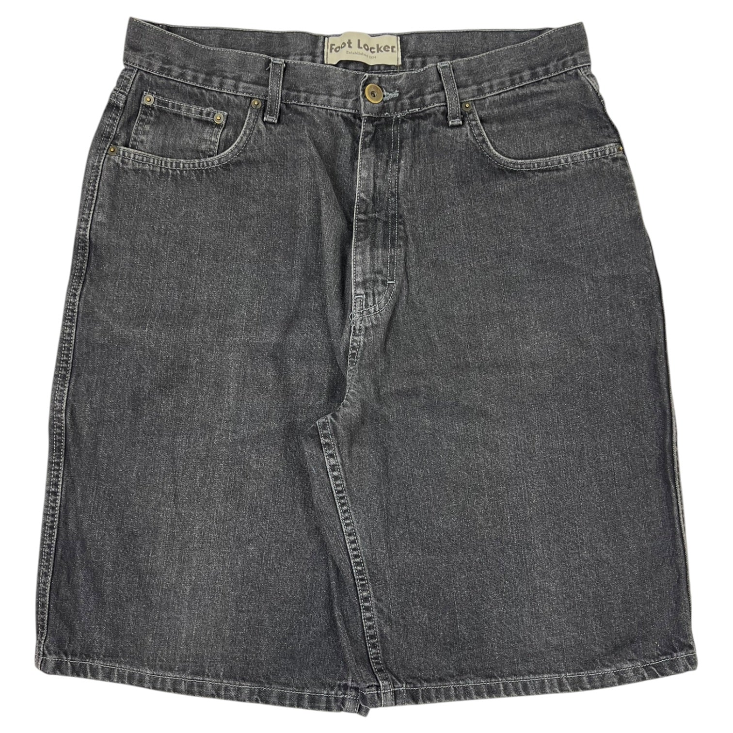 Vintage Footlocker Denim Shorts Grey