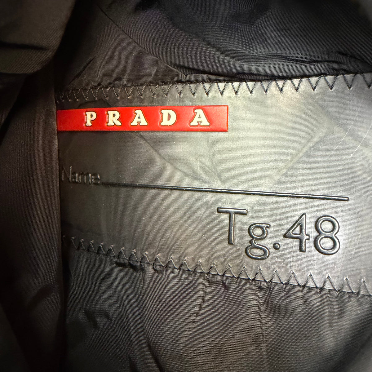 Prada Reversible Nylon Jacket Navy/Black
