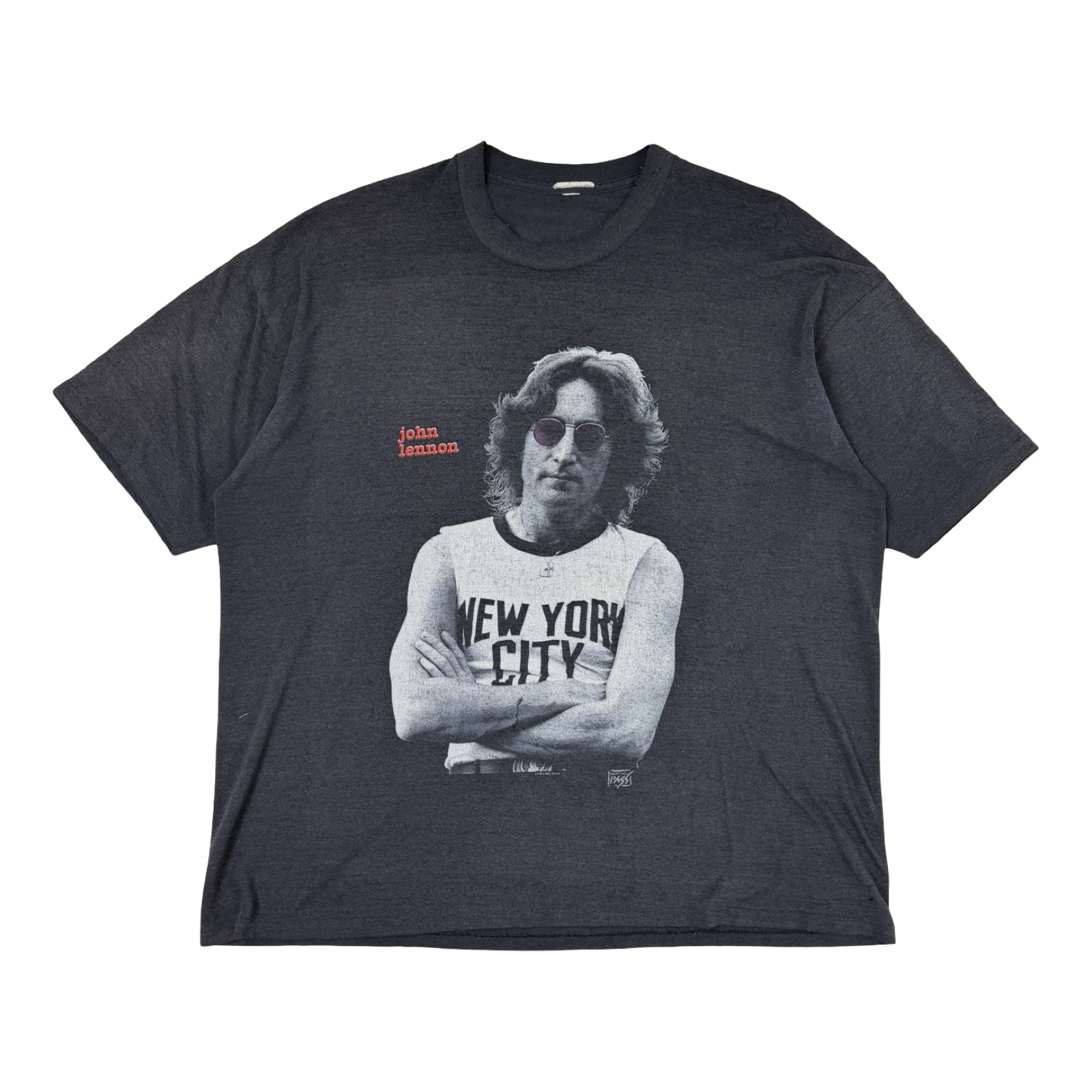 Vintage 1991 John Lennon T-Shirt Black